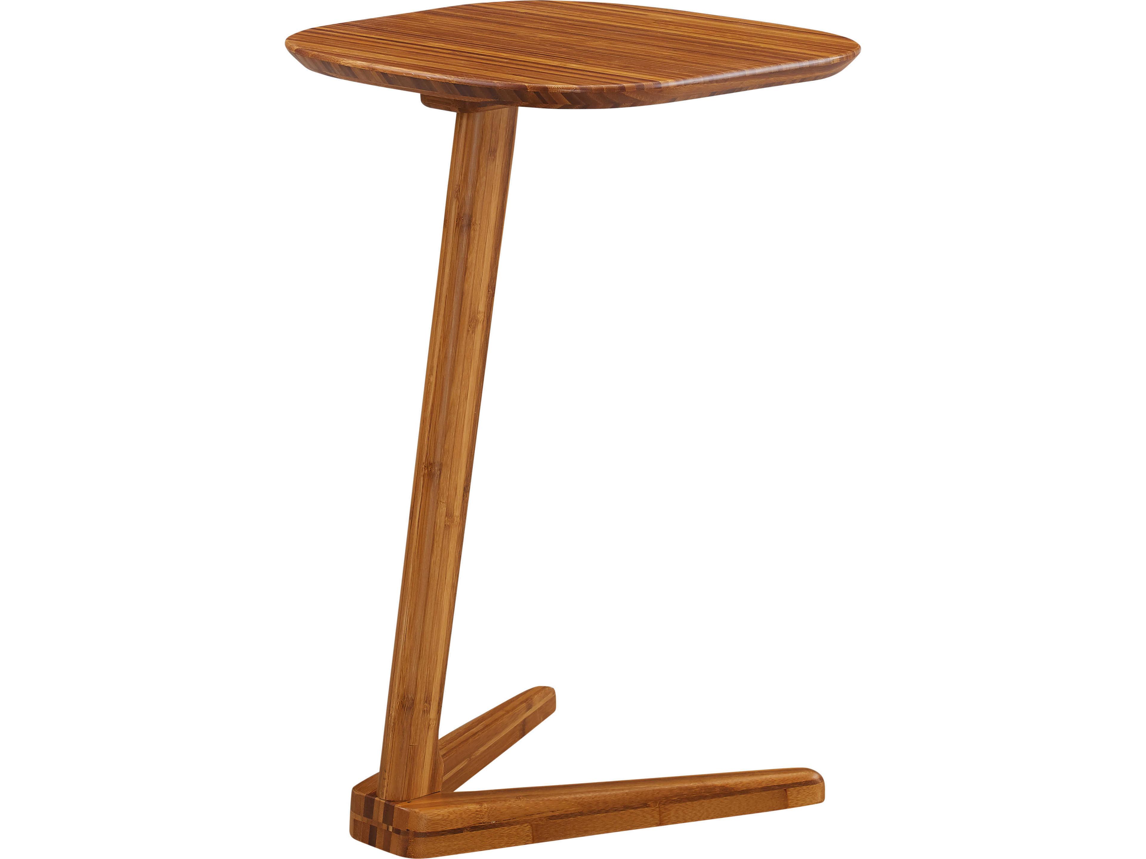 Greenington Accents Square Bamboo Amber End Table