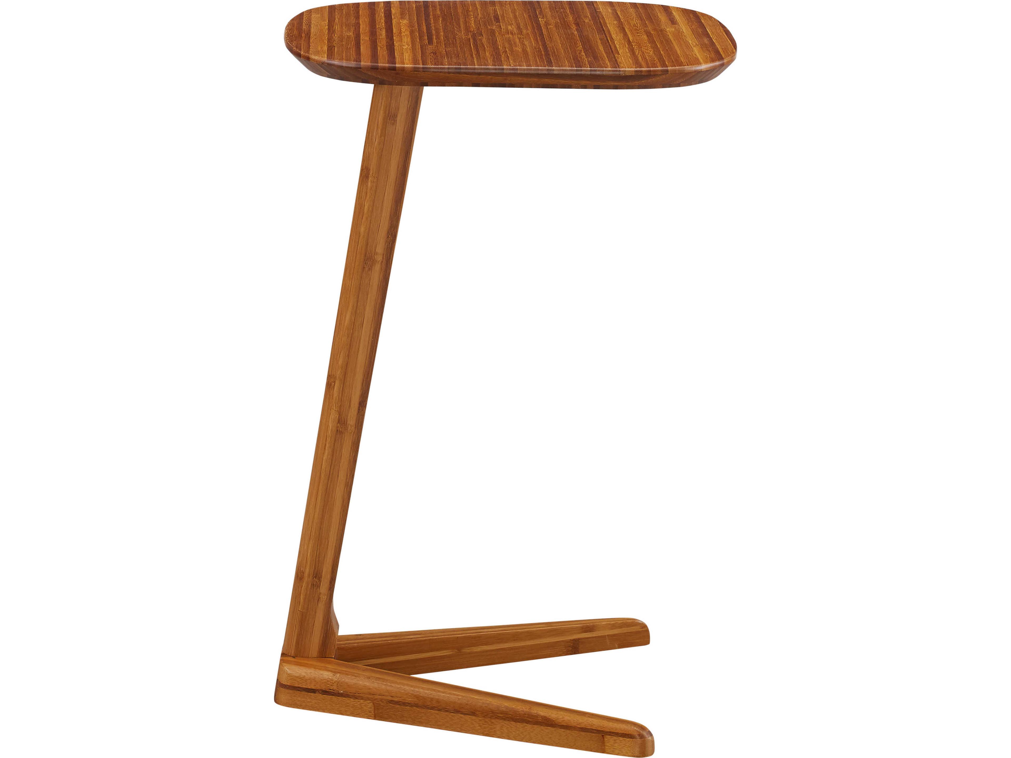 Greenington Accents Square Bamboo Amber End Table