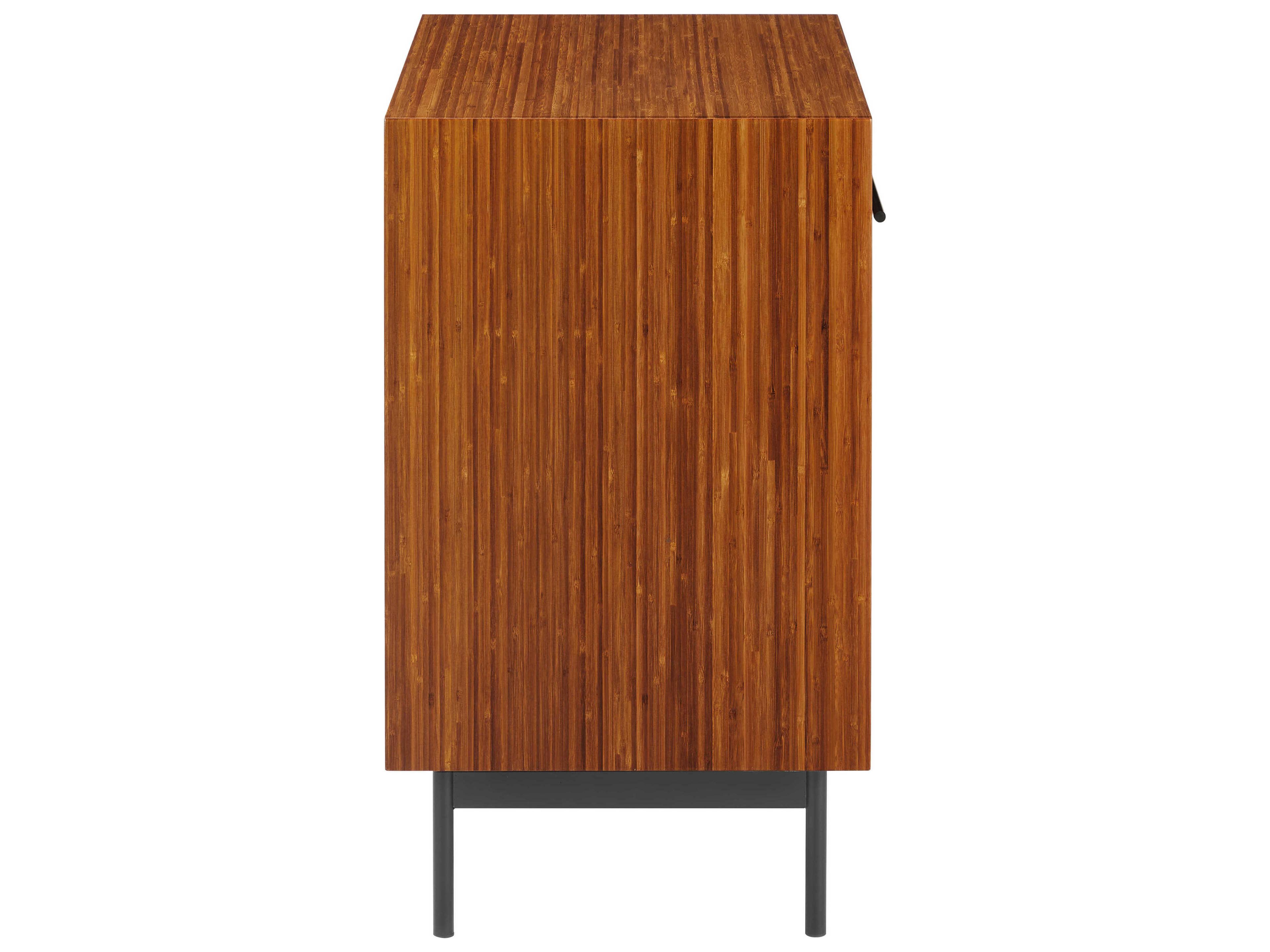 Greenington Taylor 1-Drawer Brown Bamboo Wood Nightstand