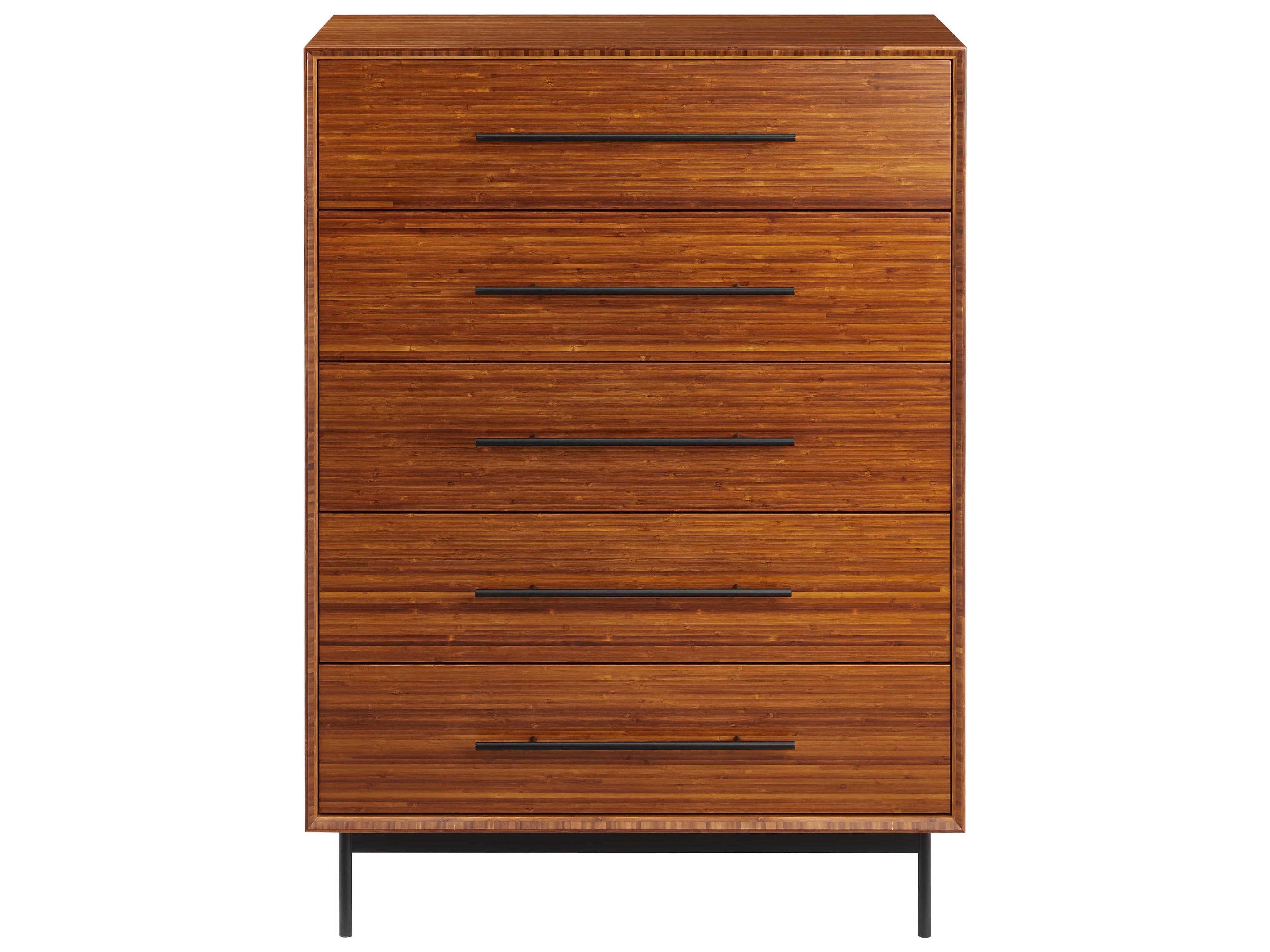 Greenington Taylor Amber Brown Bamboo Wood Accent Chest