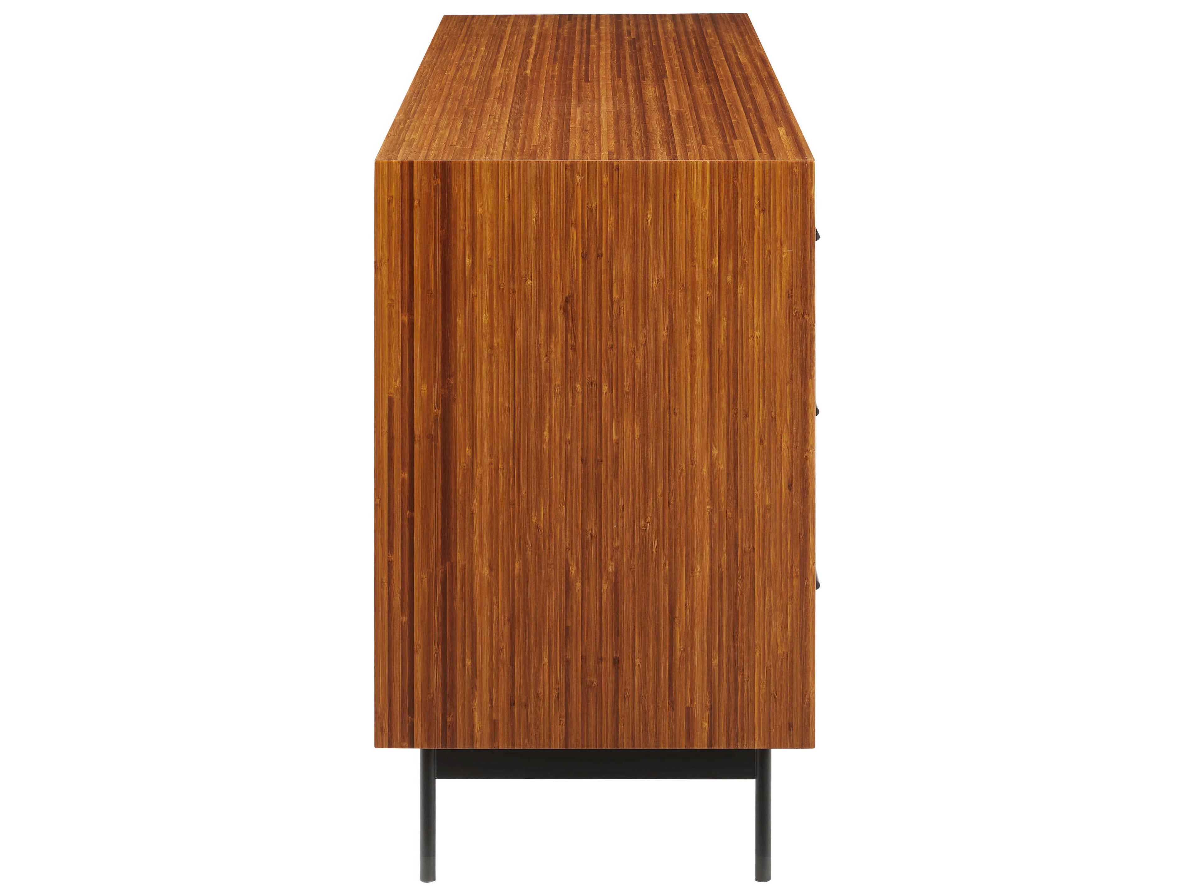 Greenington Taylor 6-Drawers Brown Bamboo Wood Double Dresser