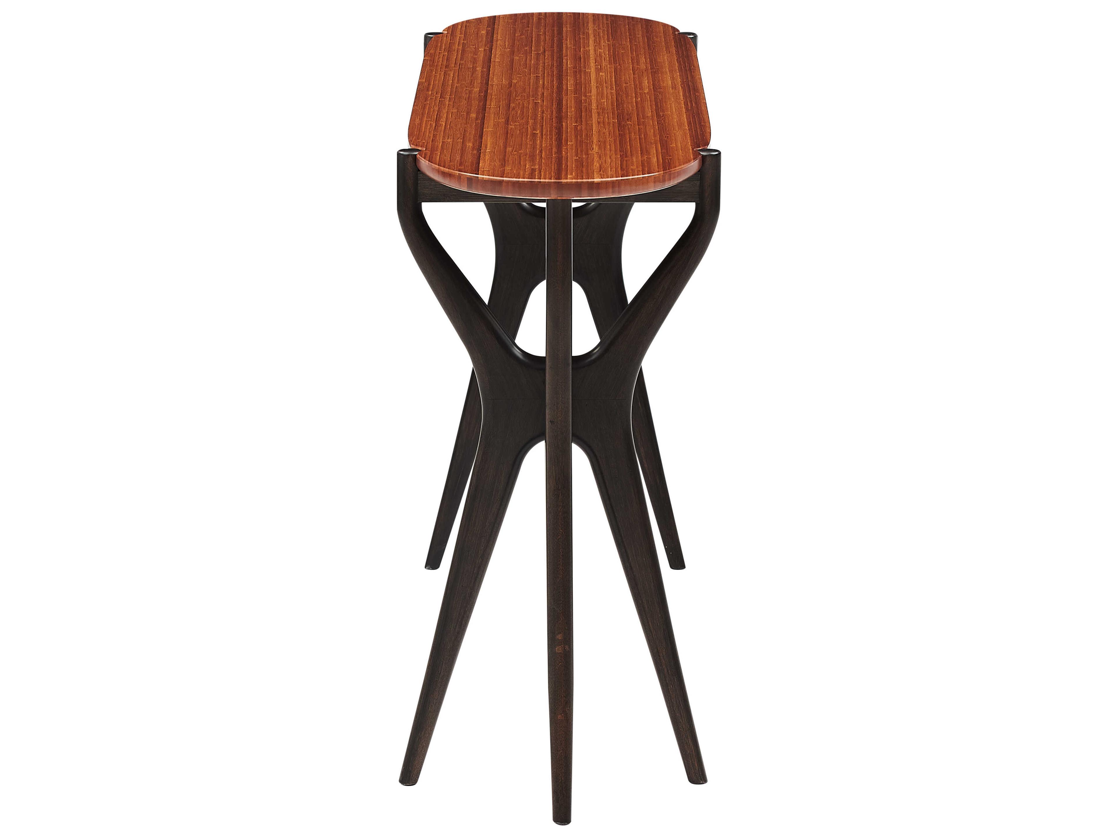 Greenington Tofino Oval Bamboo Amber Console Table