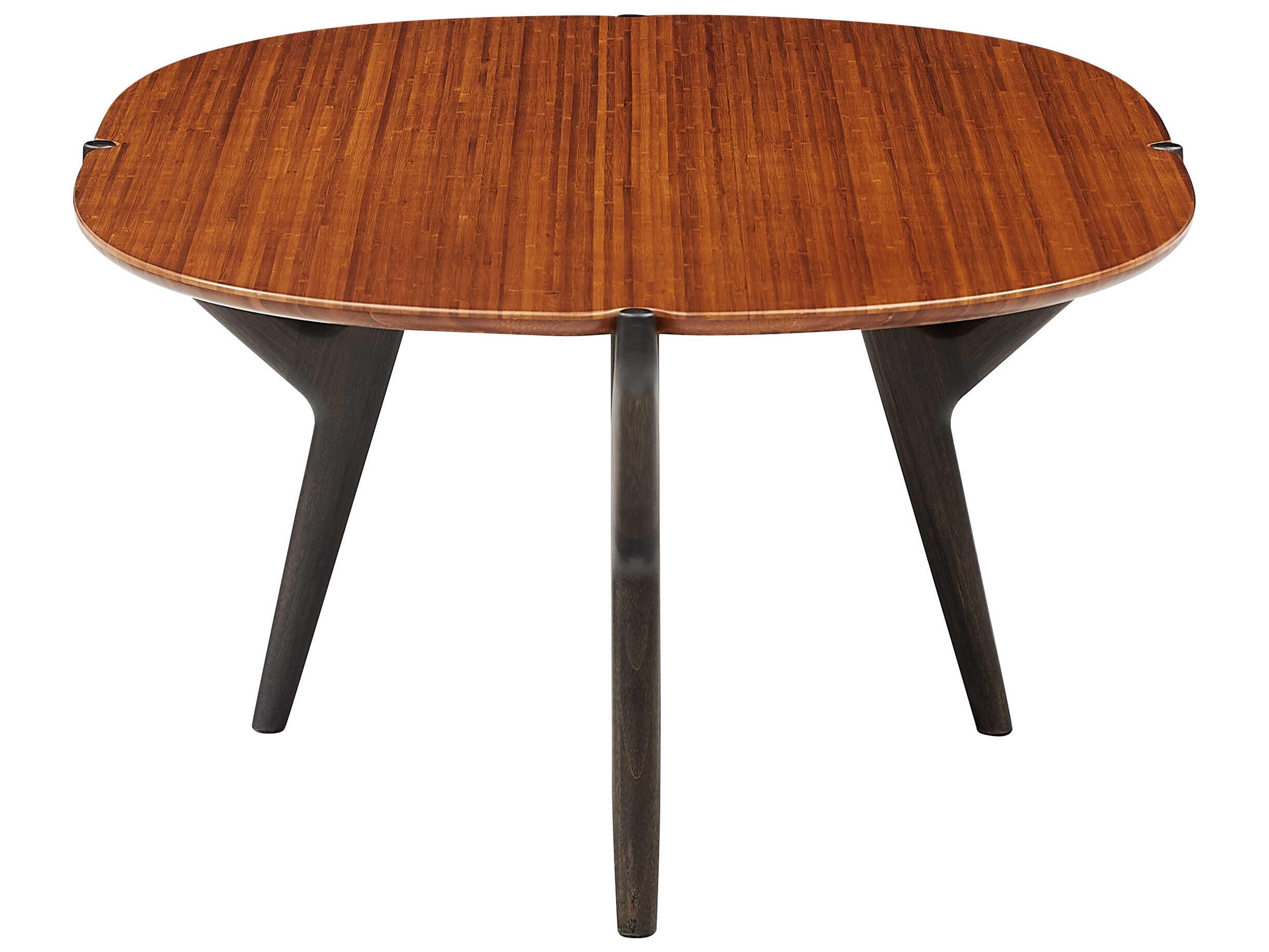 Greenington Tofino Oval Bamboo Amber Coffee Table