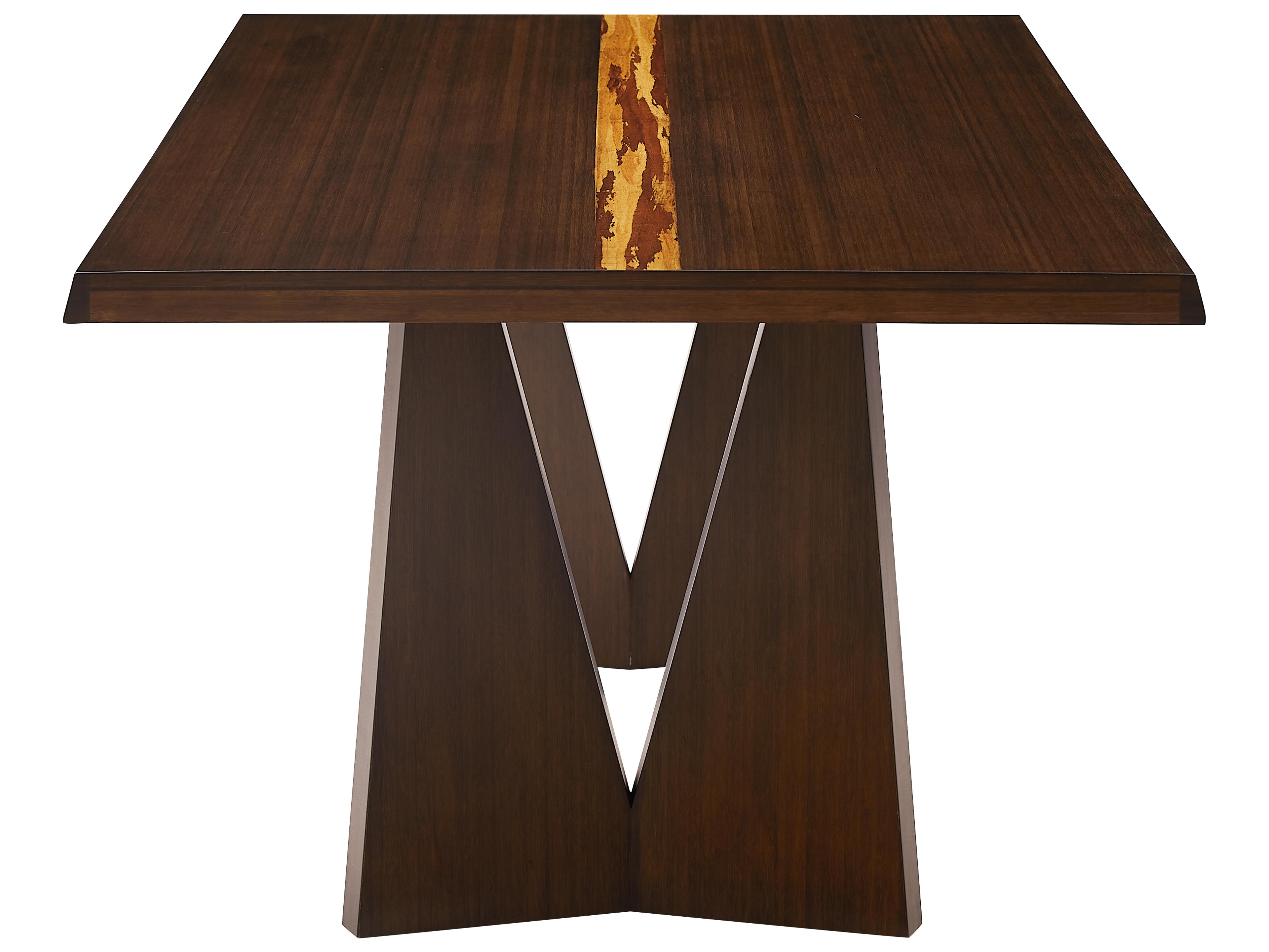 Greenington Torrey Rectangular Bamboo Black Walnut Dining Table