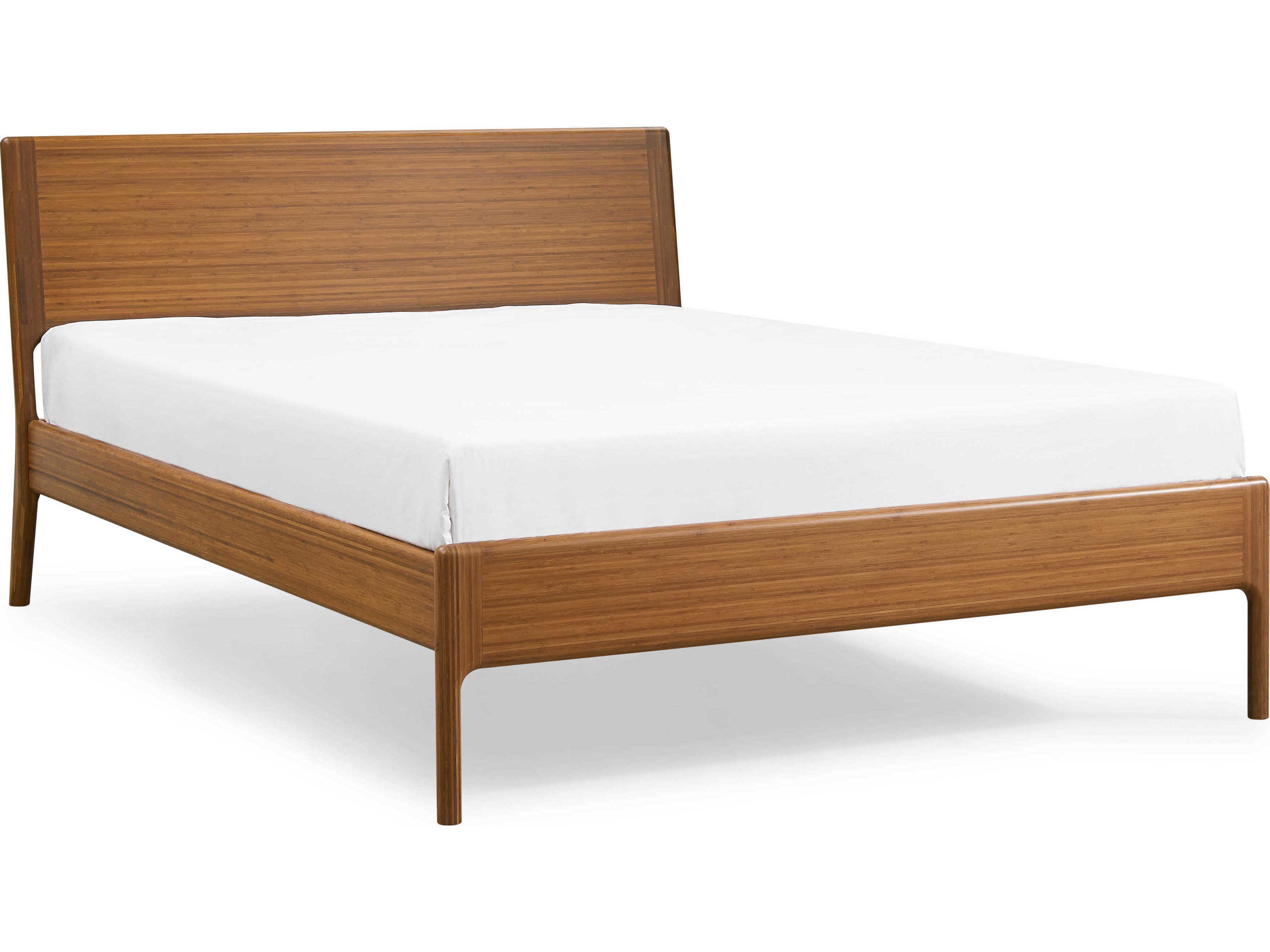 Greenington Ventura Amber Brown Bamboo Wood King Platform Bed