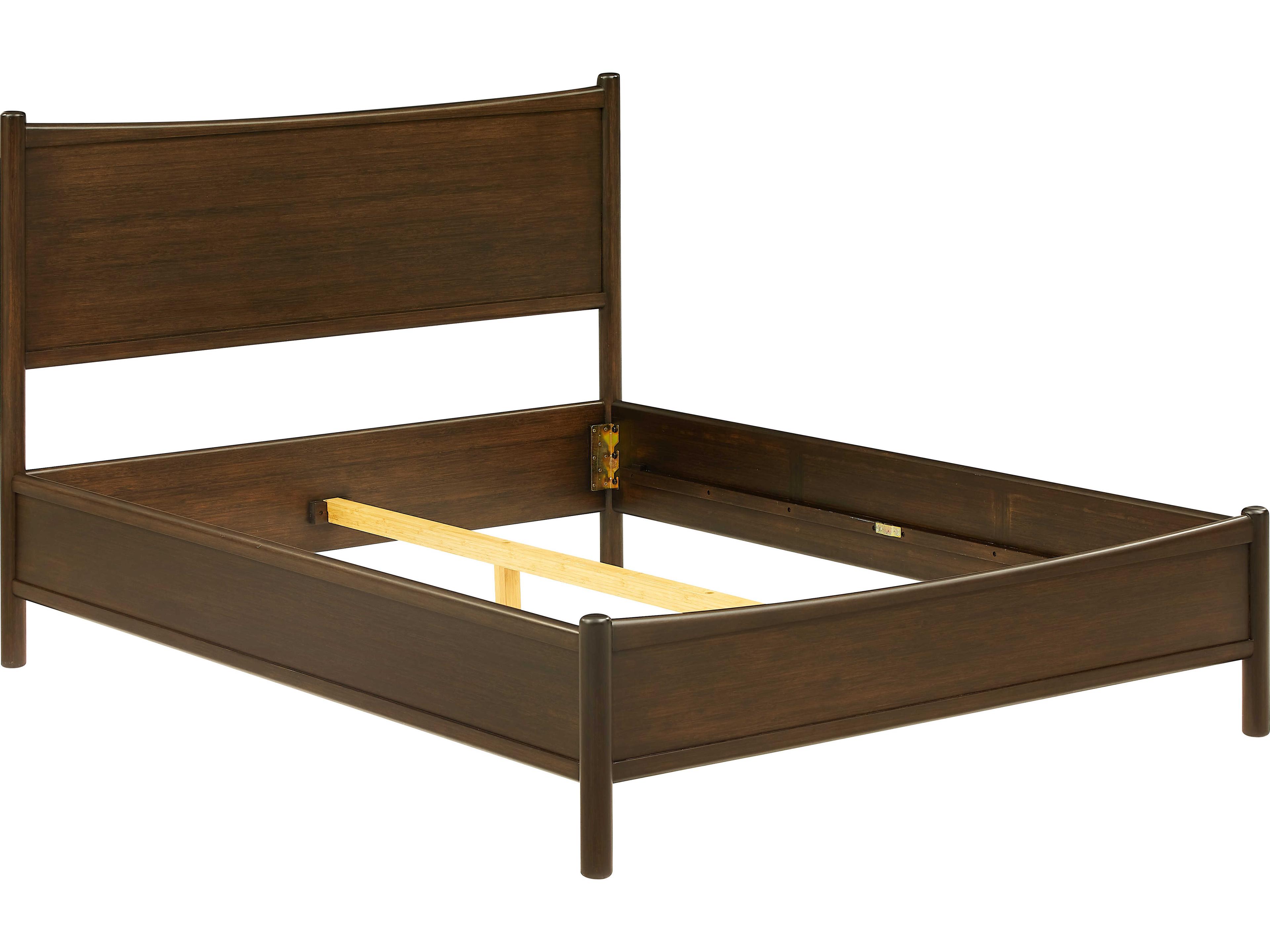Greenington Weston Black Walnut Brown Bamboo Wood King Platform Bed