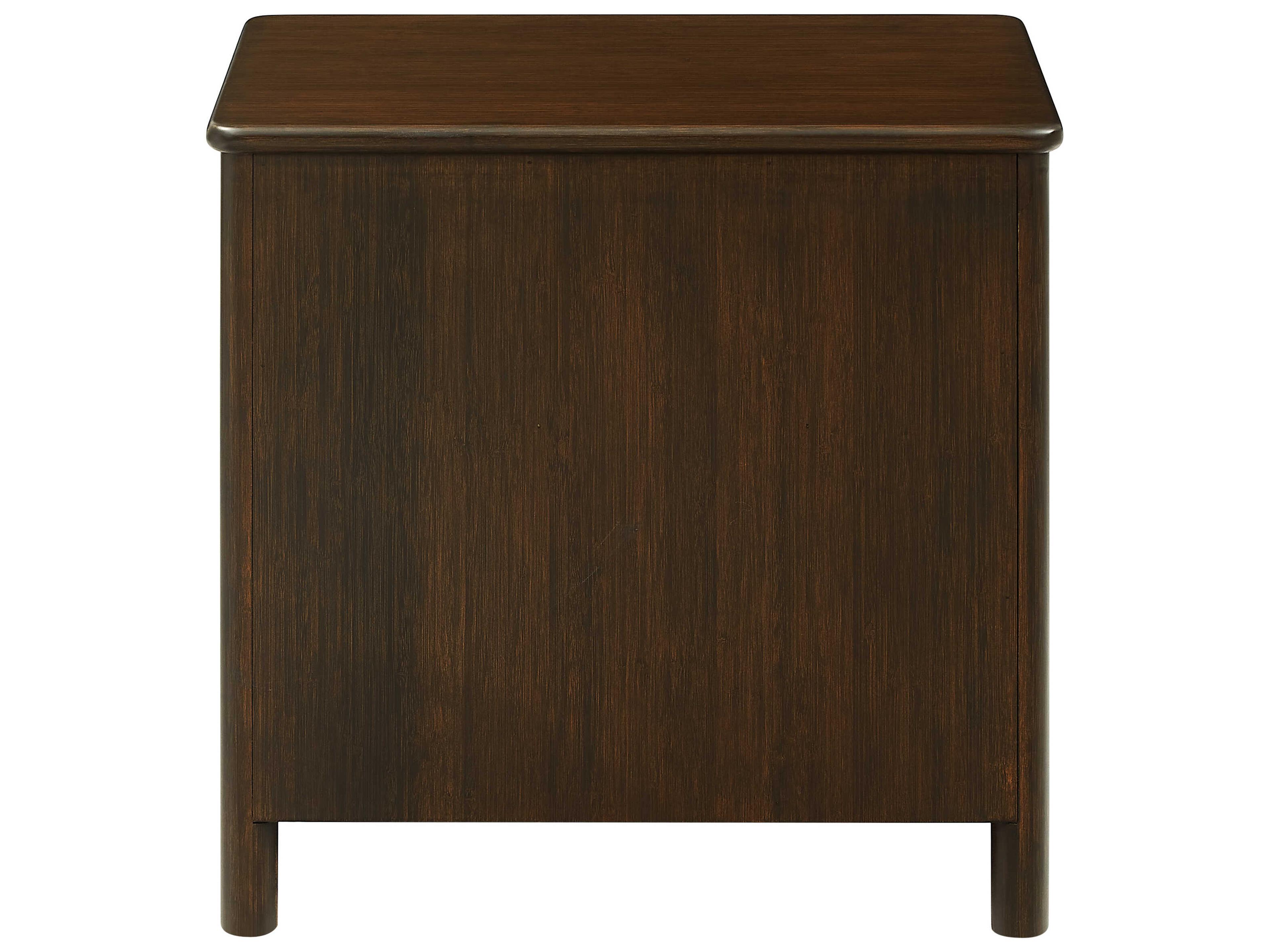 Greenington Weston 1-Drawer Brown Bamboo Wood Nightstand