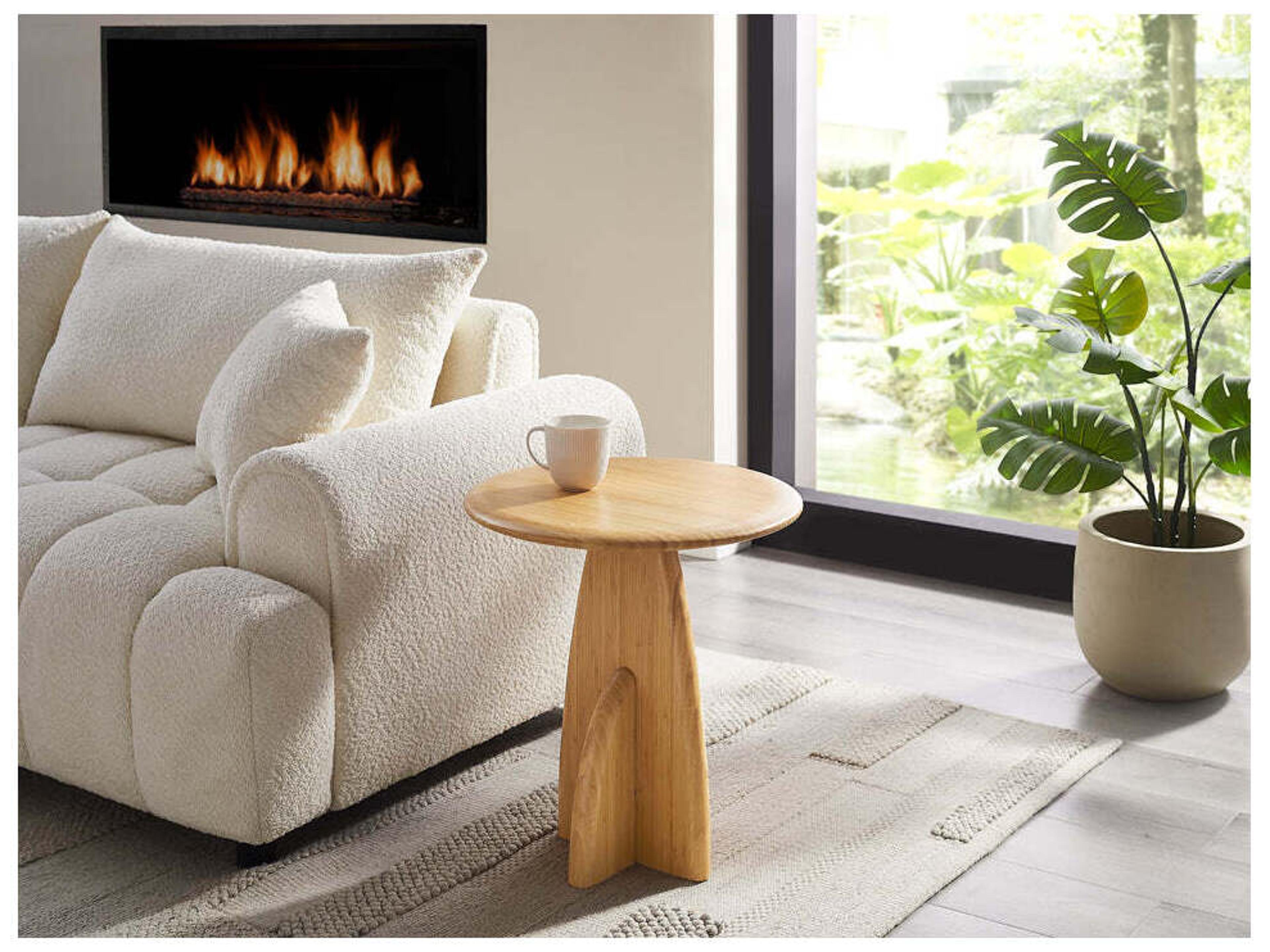 Greenington Zephyr Round Bamboo Coffee Table