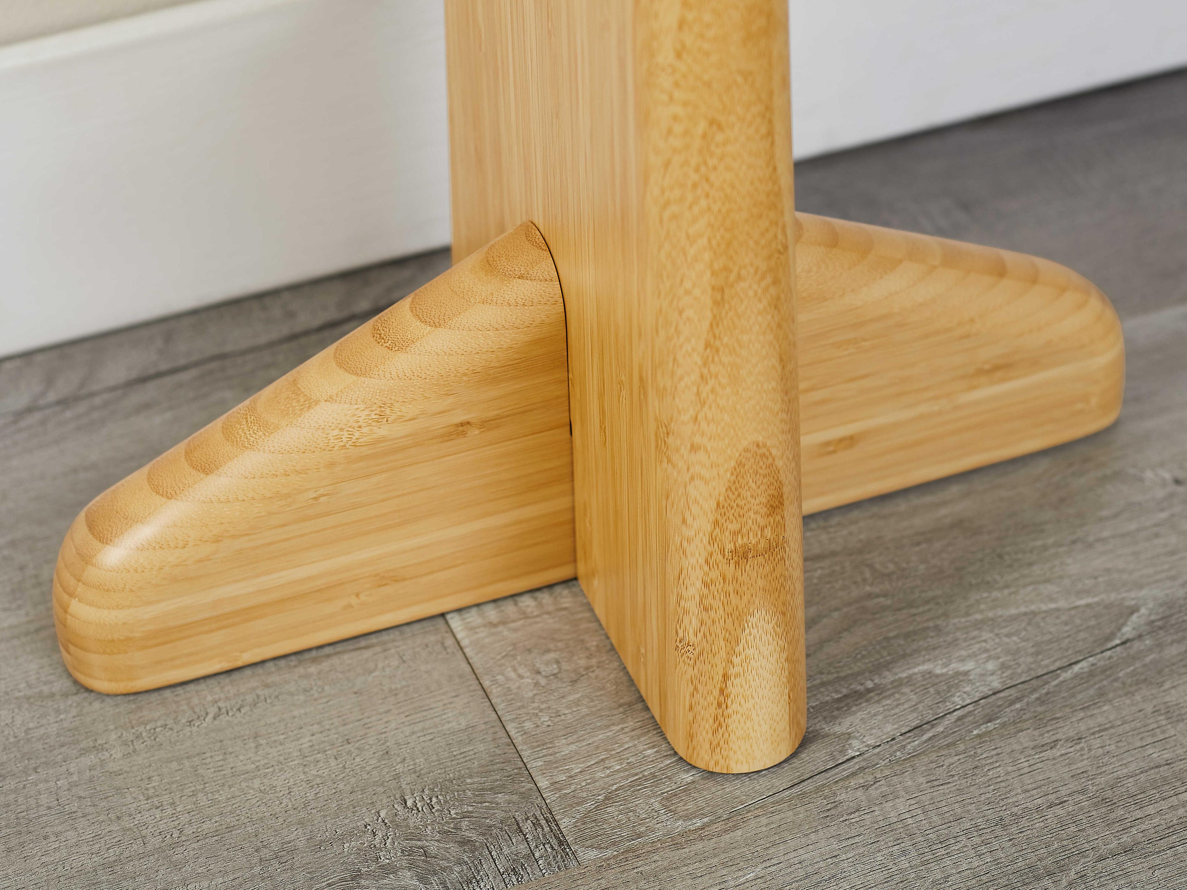 Greenington Zephyr Oval Bamboo Wheat Console Table