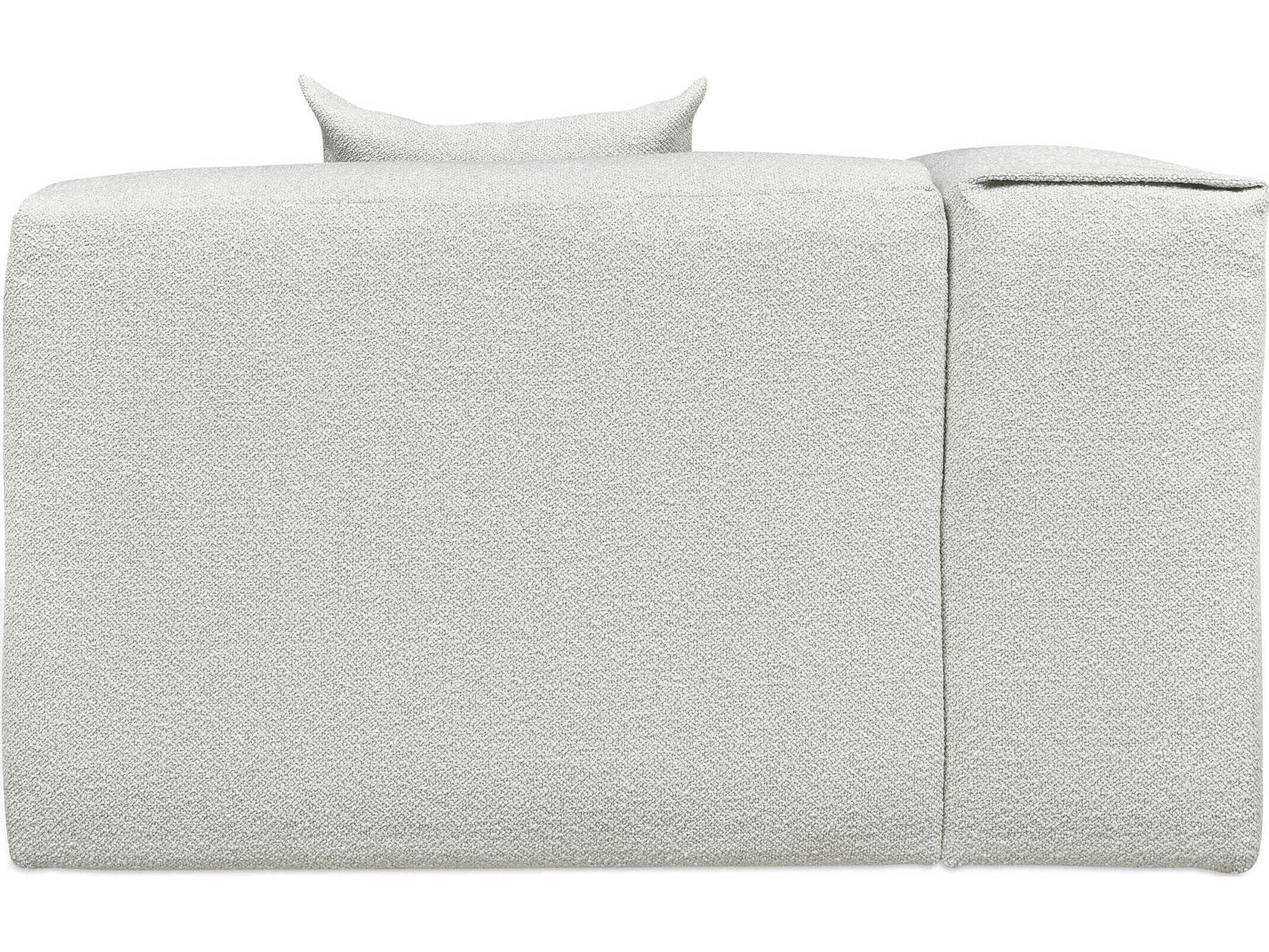 Gus* Modern Nest Gray Left Arm Modular Chair