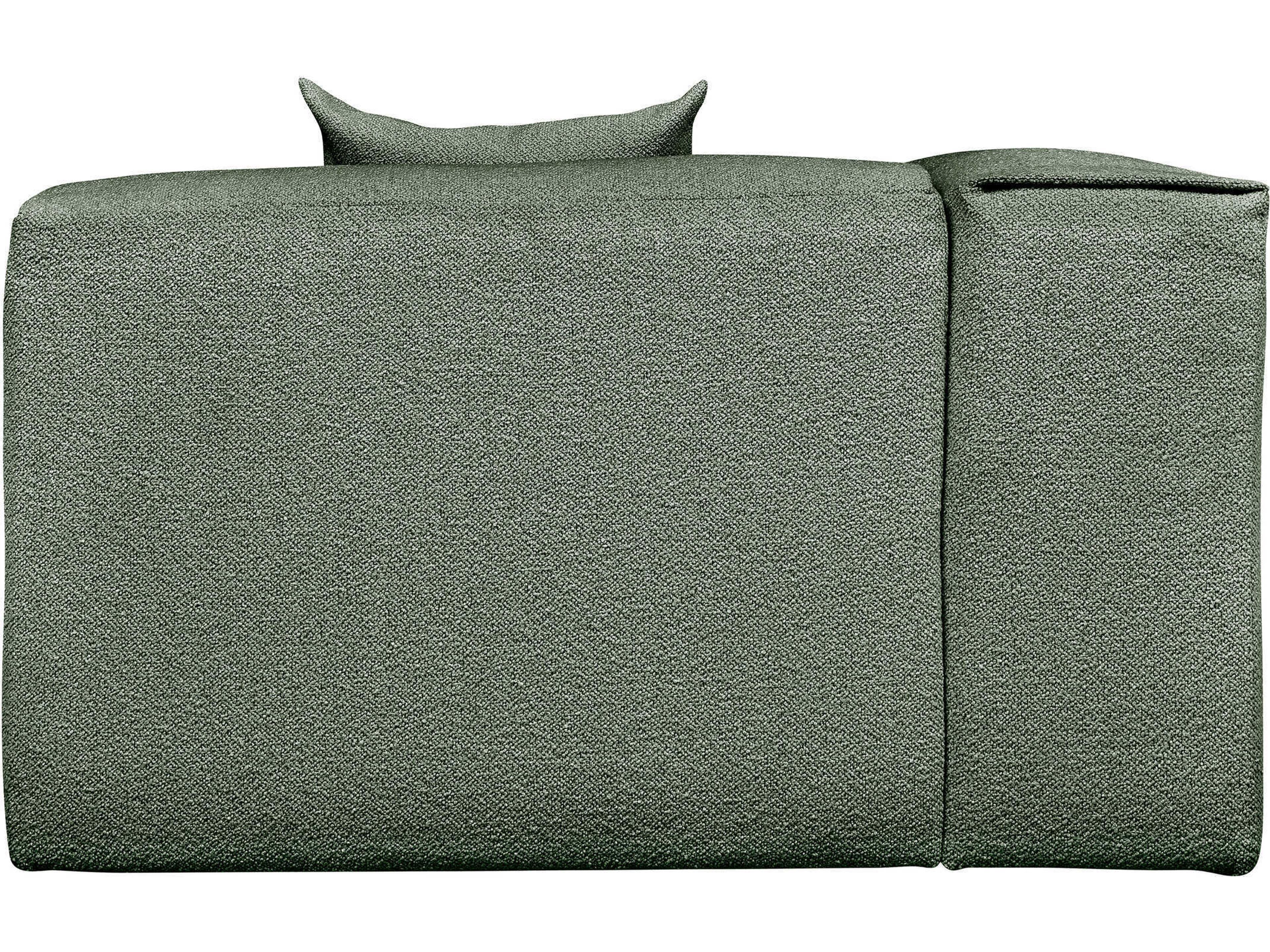 Gus* Modern Nest Green Left Arm Modular Chair