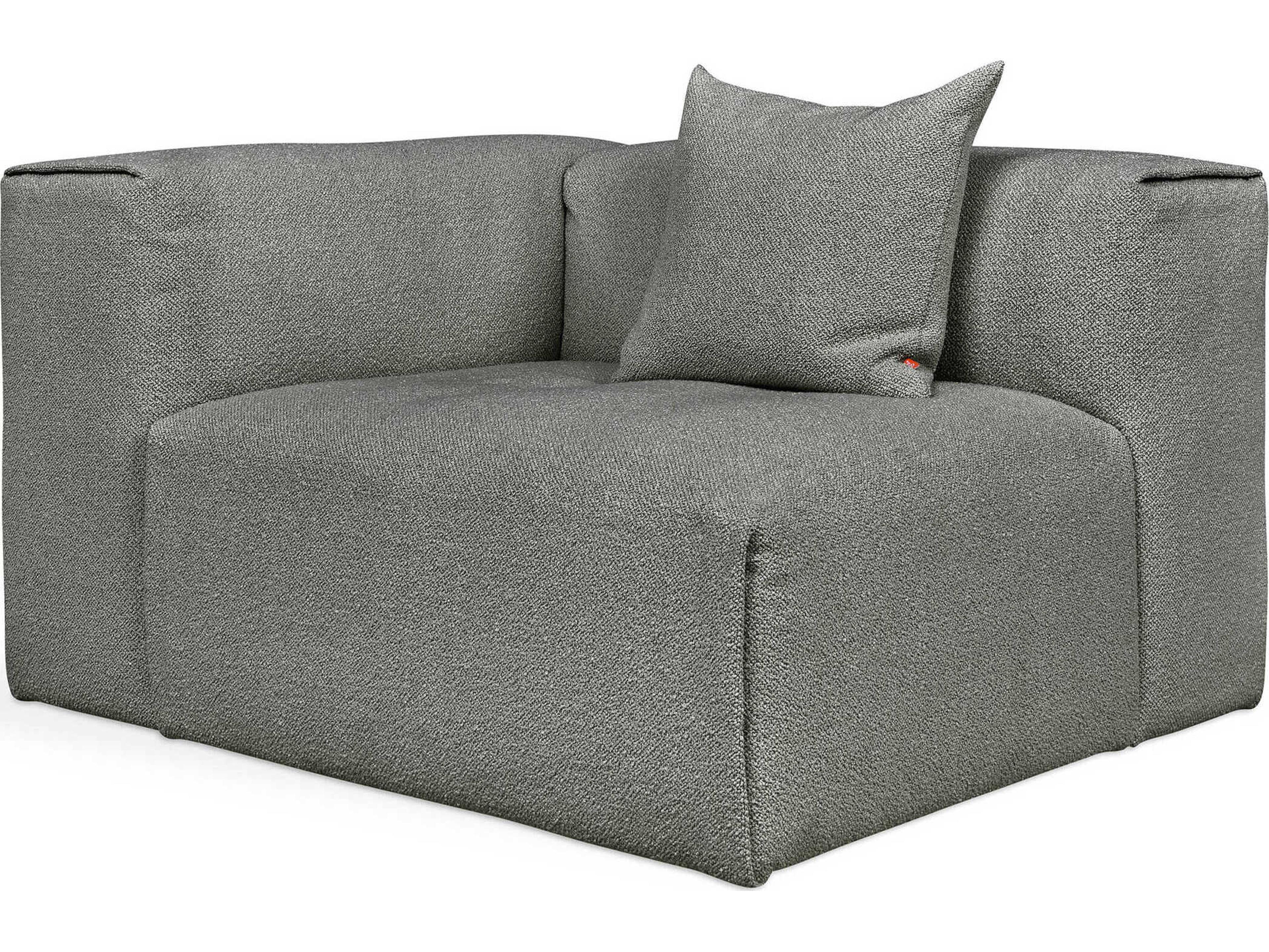 Nest Gray Left Arm Modular Chair