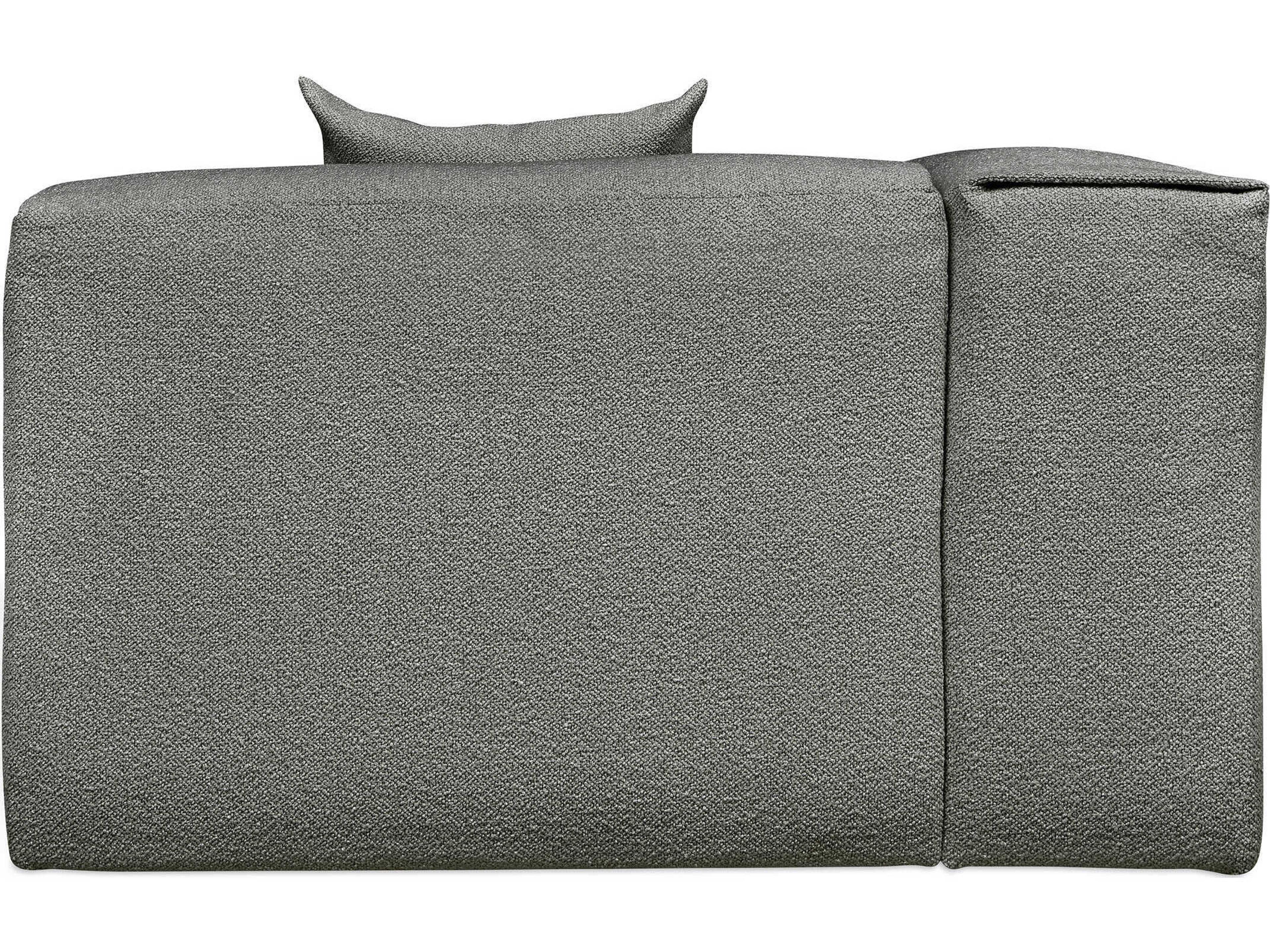 Gus* Modern Nest Gray Left Arm Modular Chair