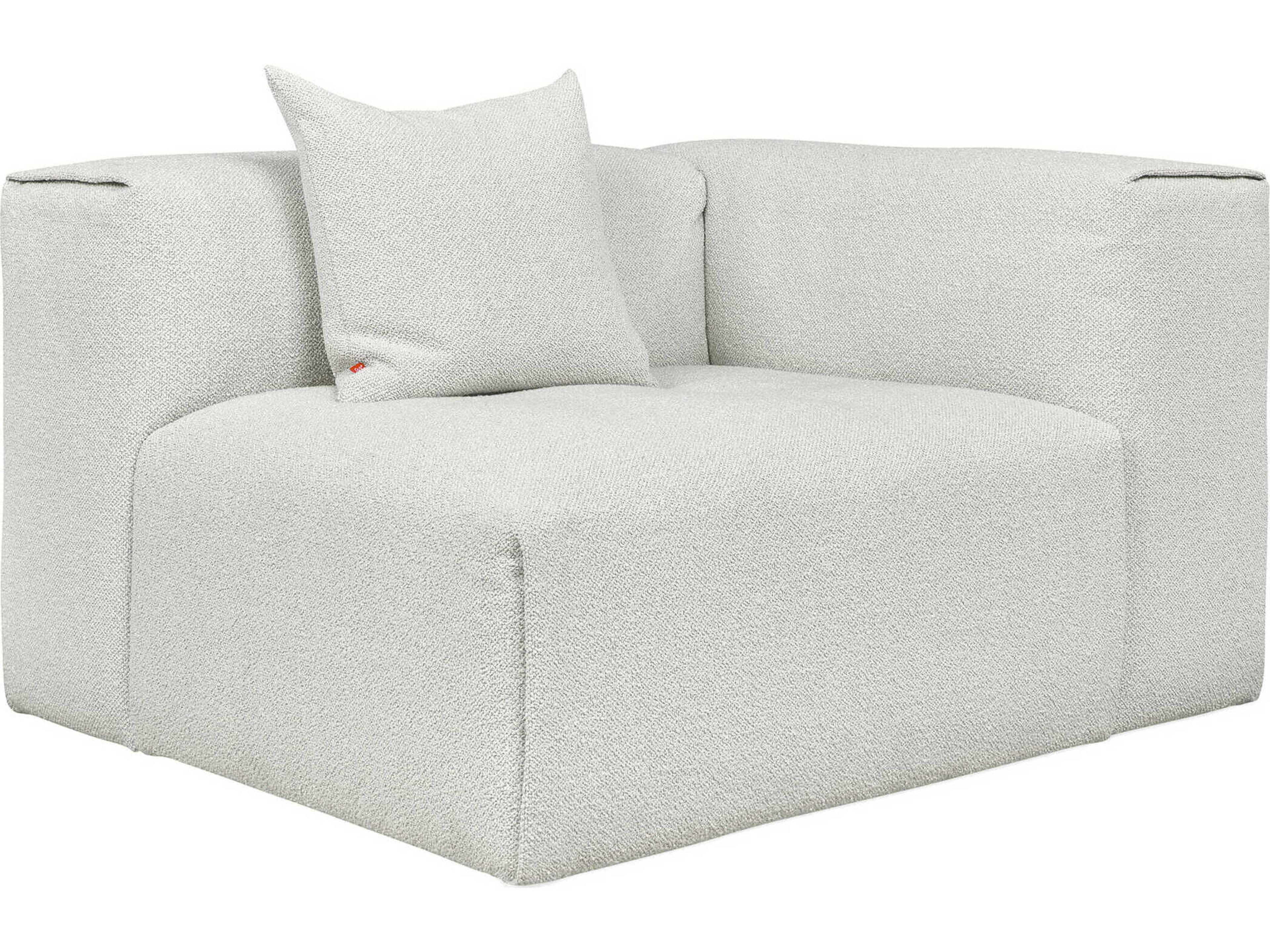 Nest Gray Right Arm Modular Chair