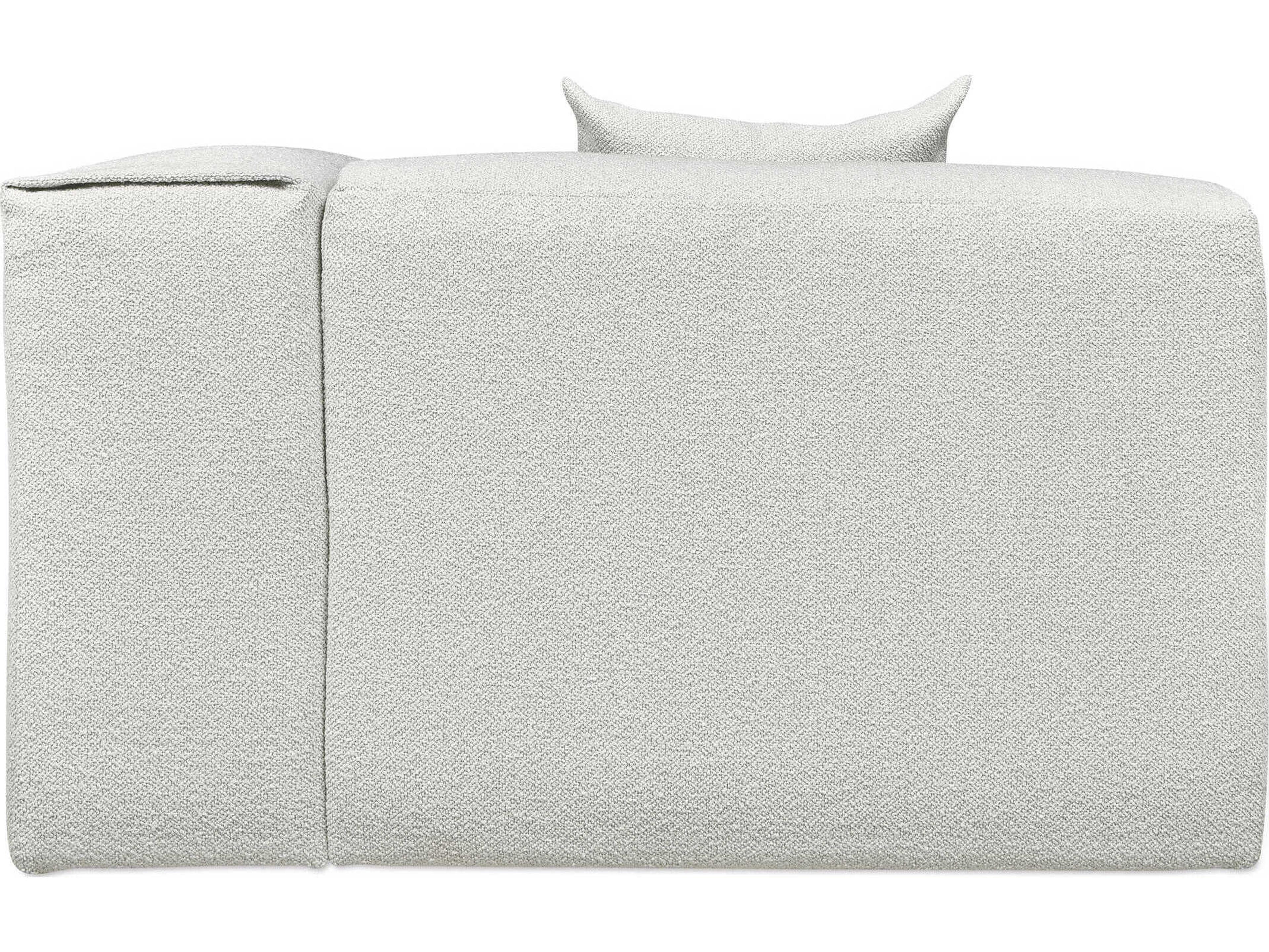 Gus* Modern Nest Gray Right Arm Modular Chair