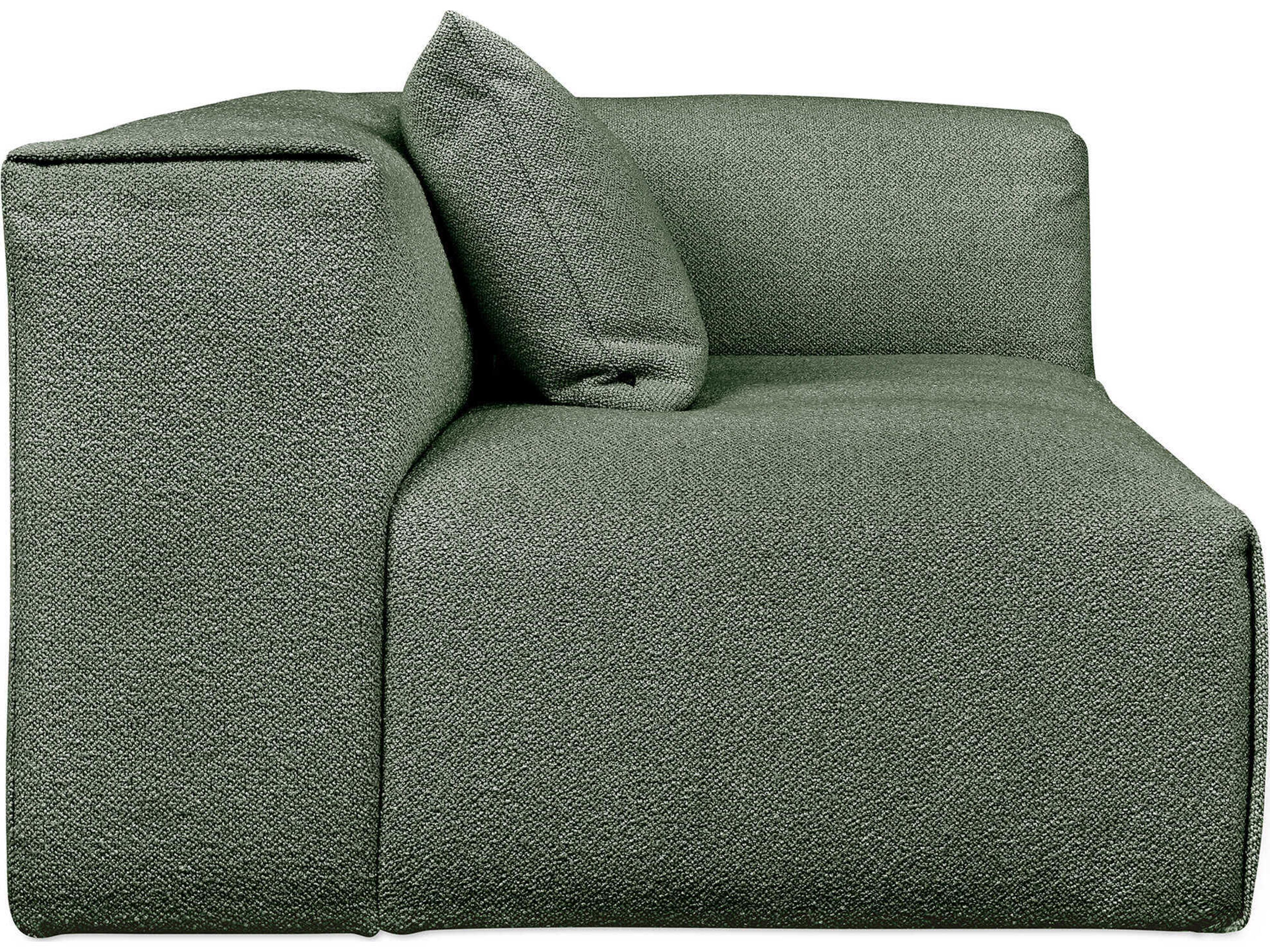 Gus* Modern Nest Green Right Arm Modular Chair