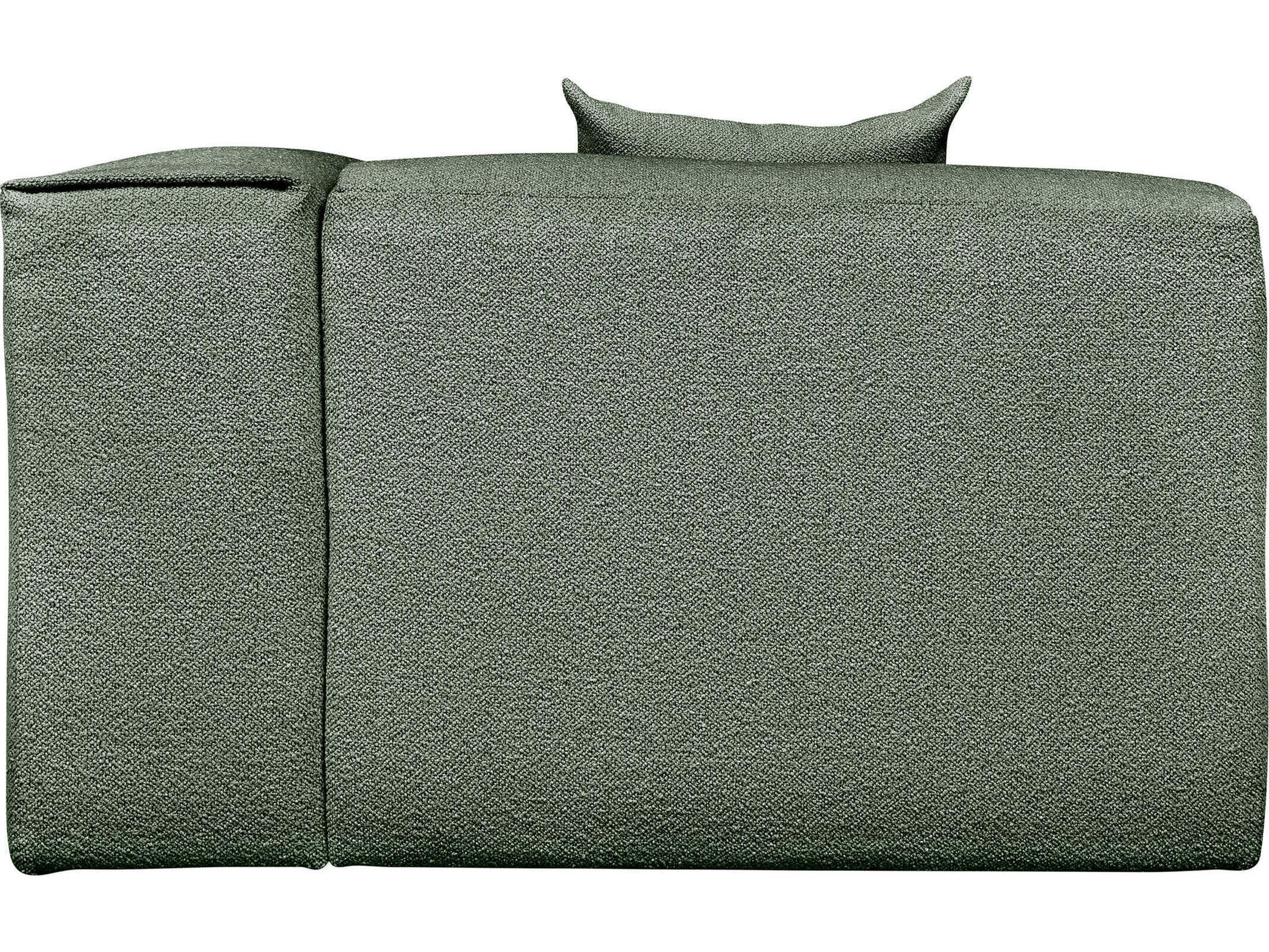 Gus* Modern Nest Green Right Arm Modular Chair