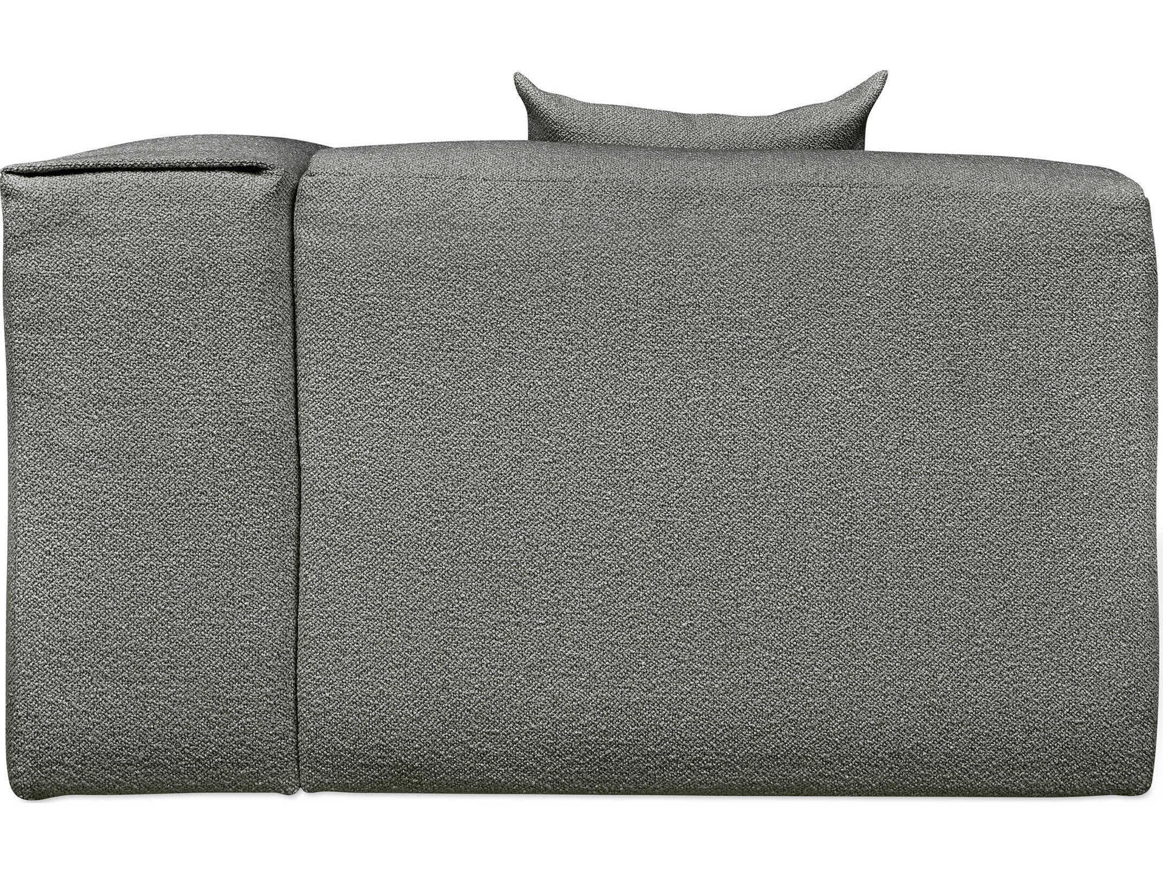Gus* Modern Nest Gray Right Arm Modular Chair