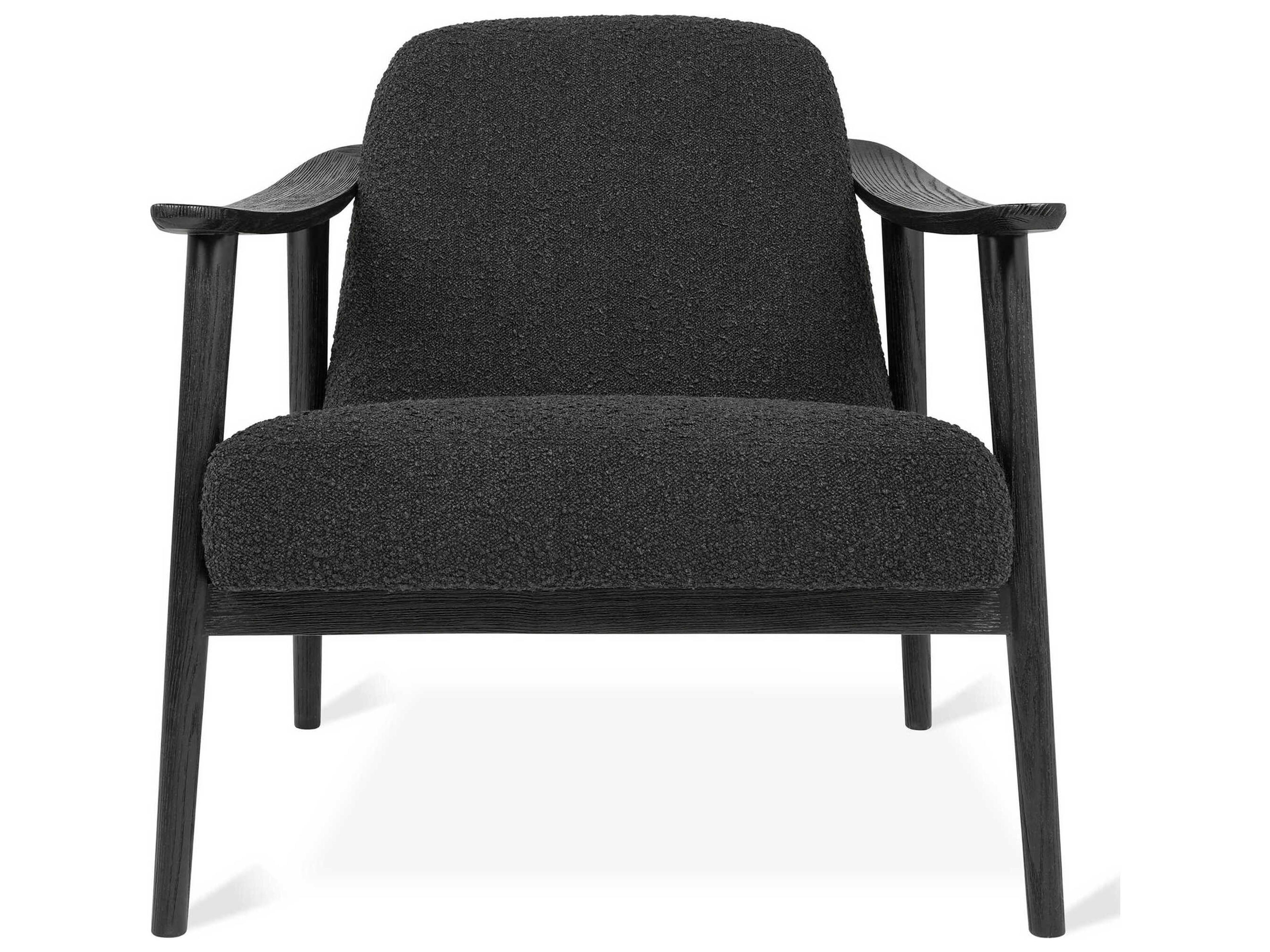 Gus* Modern Baltic Black Accent Chair