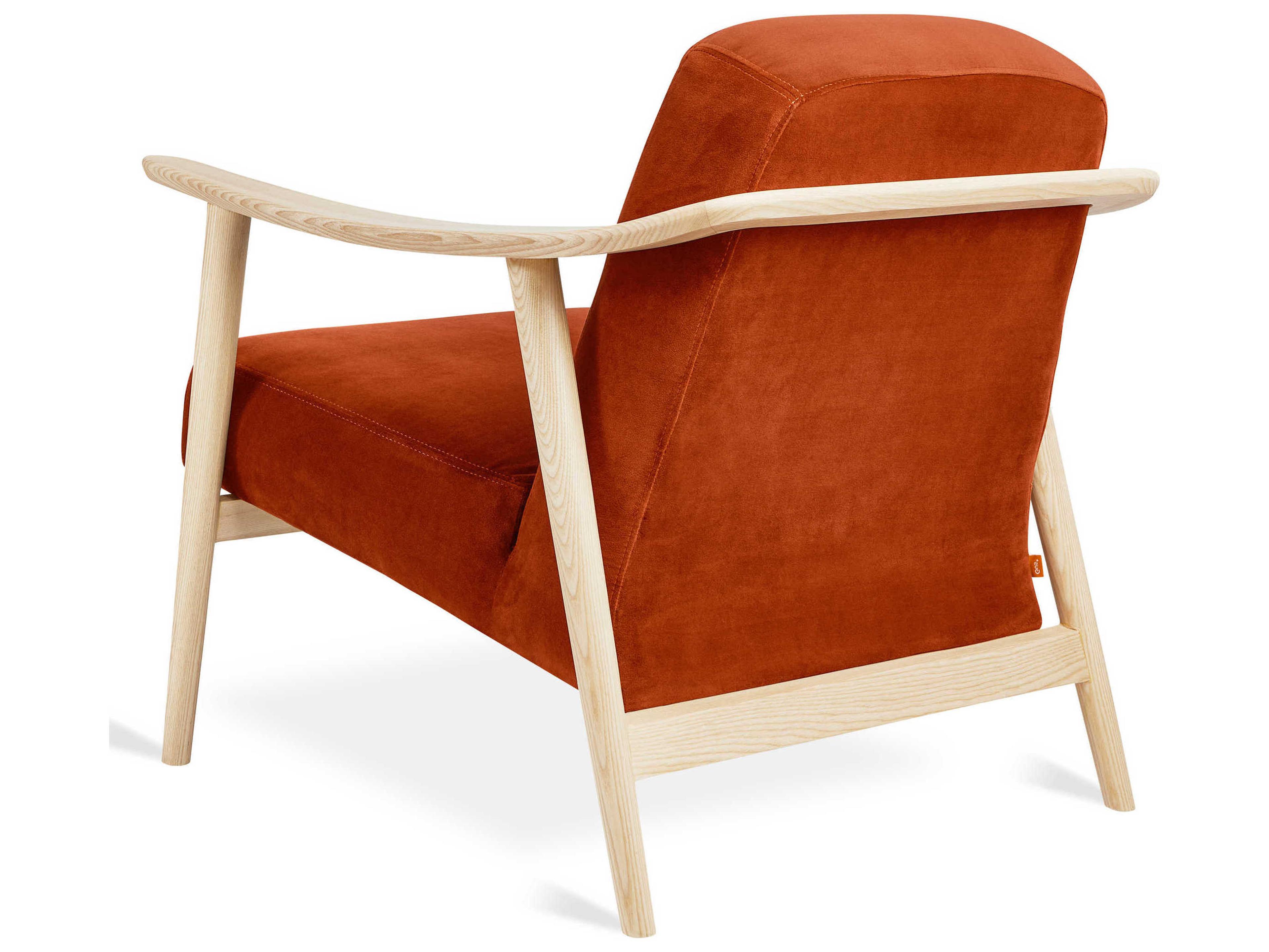 Gus* Modern Baltic Brown Fabric Accent Chair