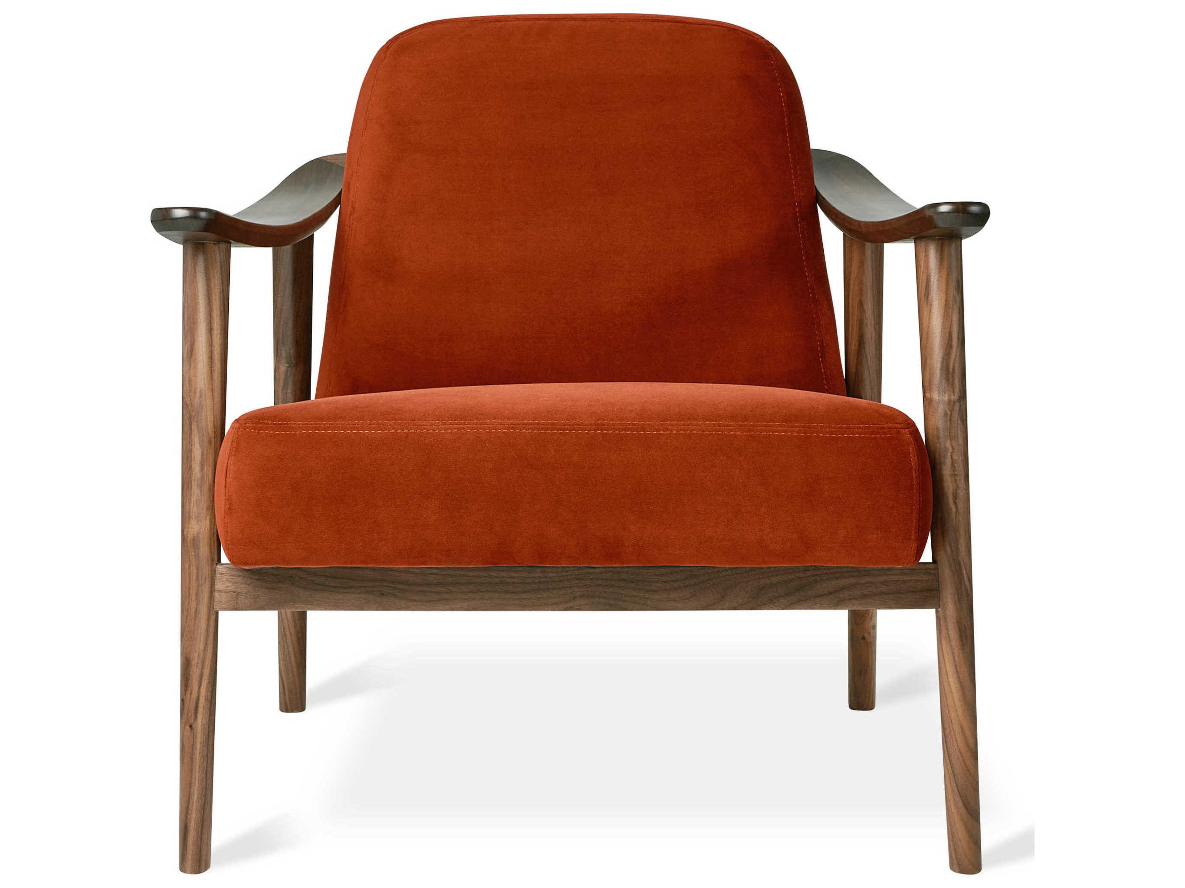 Gus* Modern Baltic Brown Fabric Accent Chair