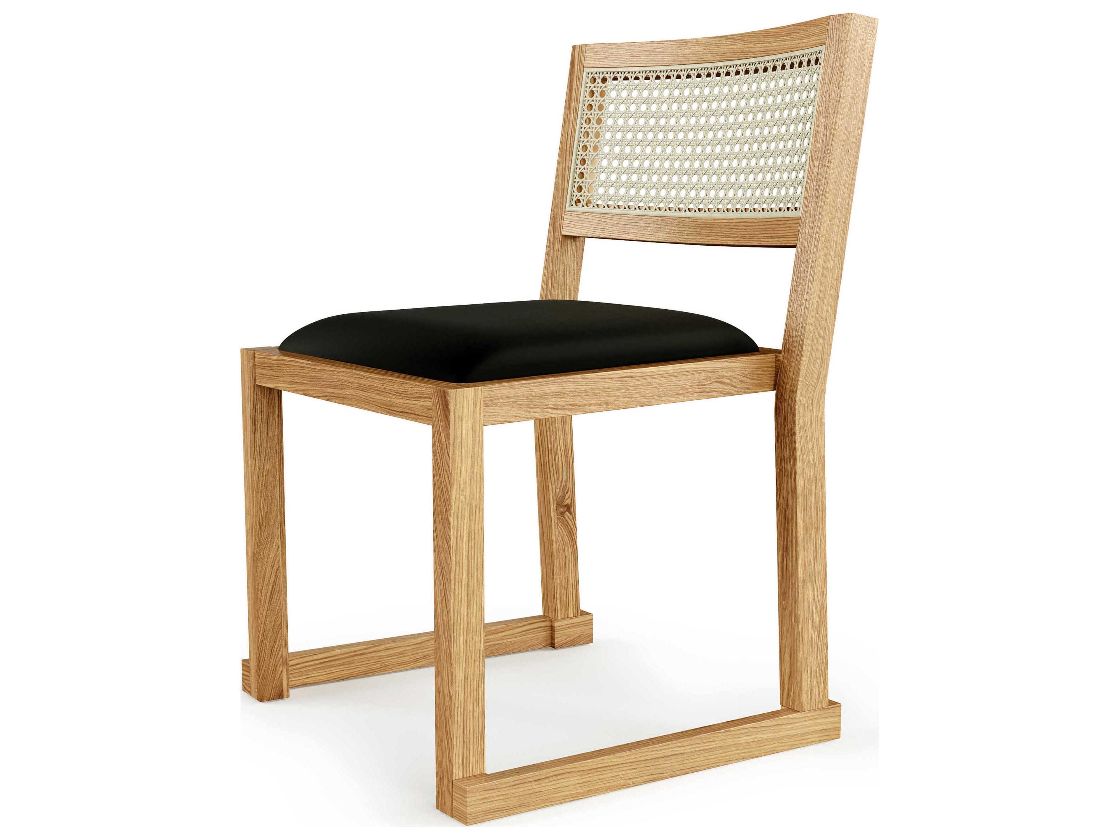 Eglinton Oak Wood Black Side Dining Chair