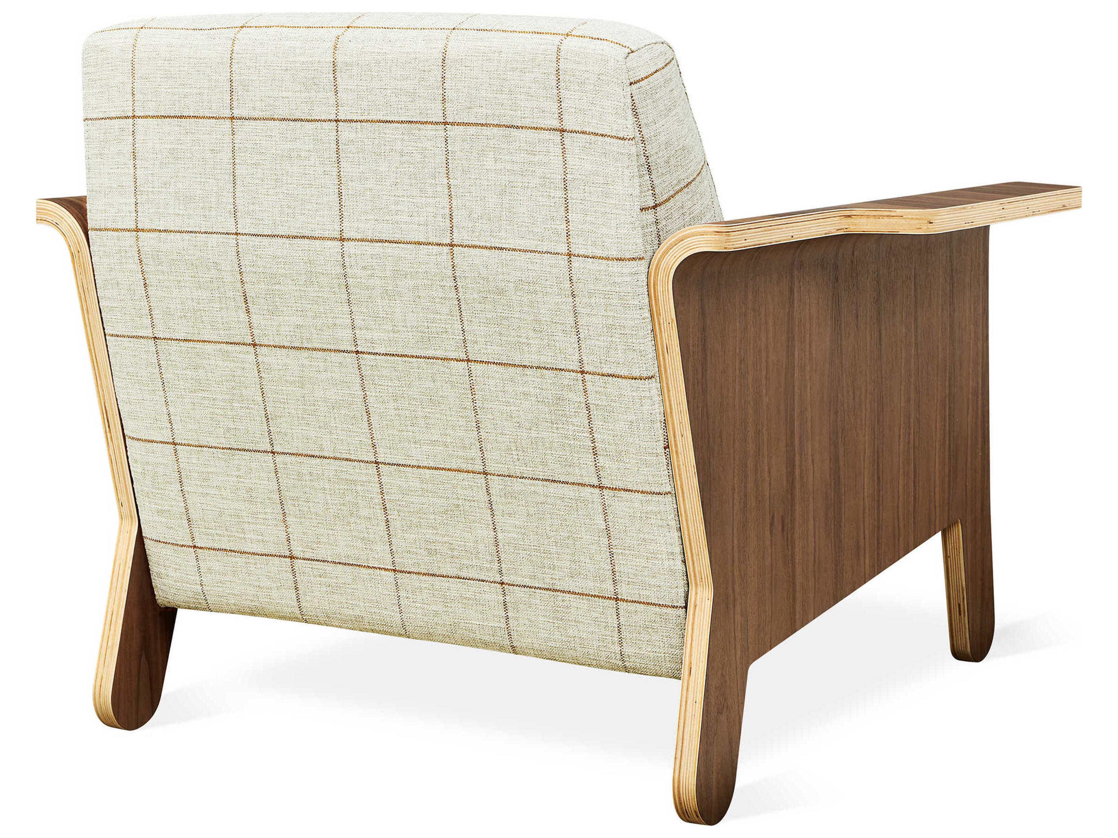 Gus* Modern Lodge Lattice Copper Beige Accent Chair