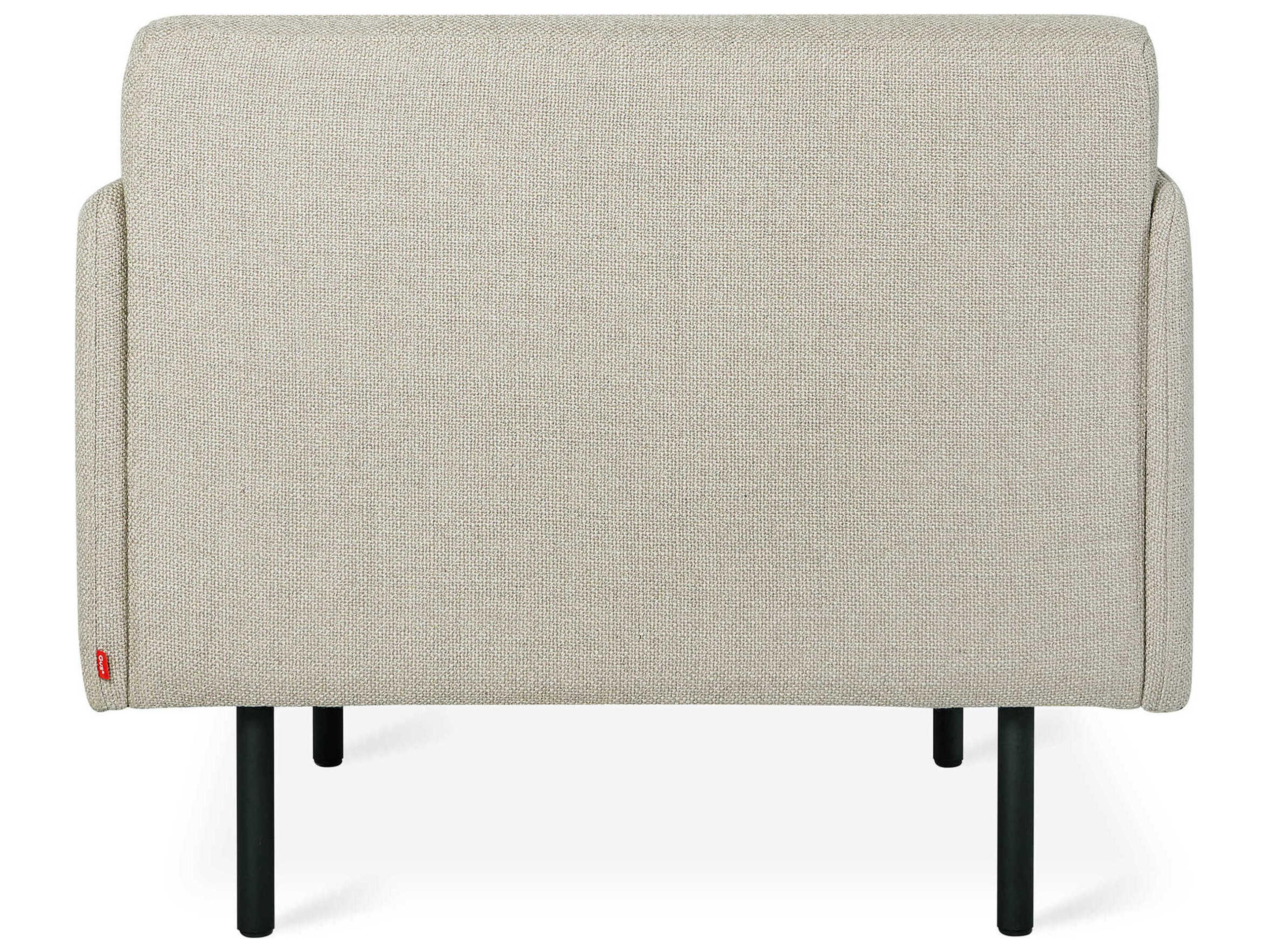 Gus* Modern Foundry Beige Fabric Accent Chair