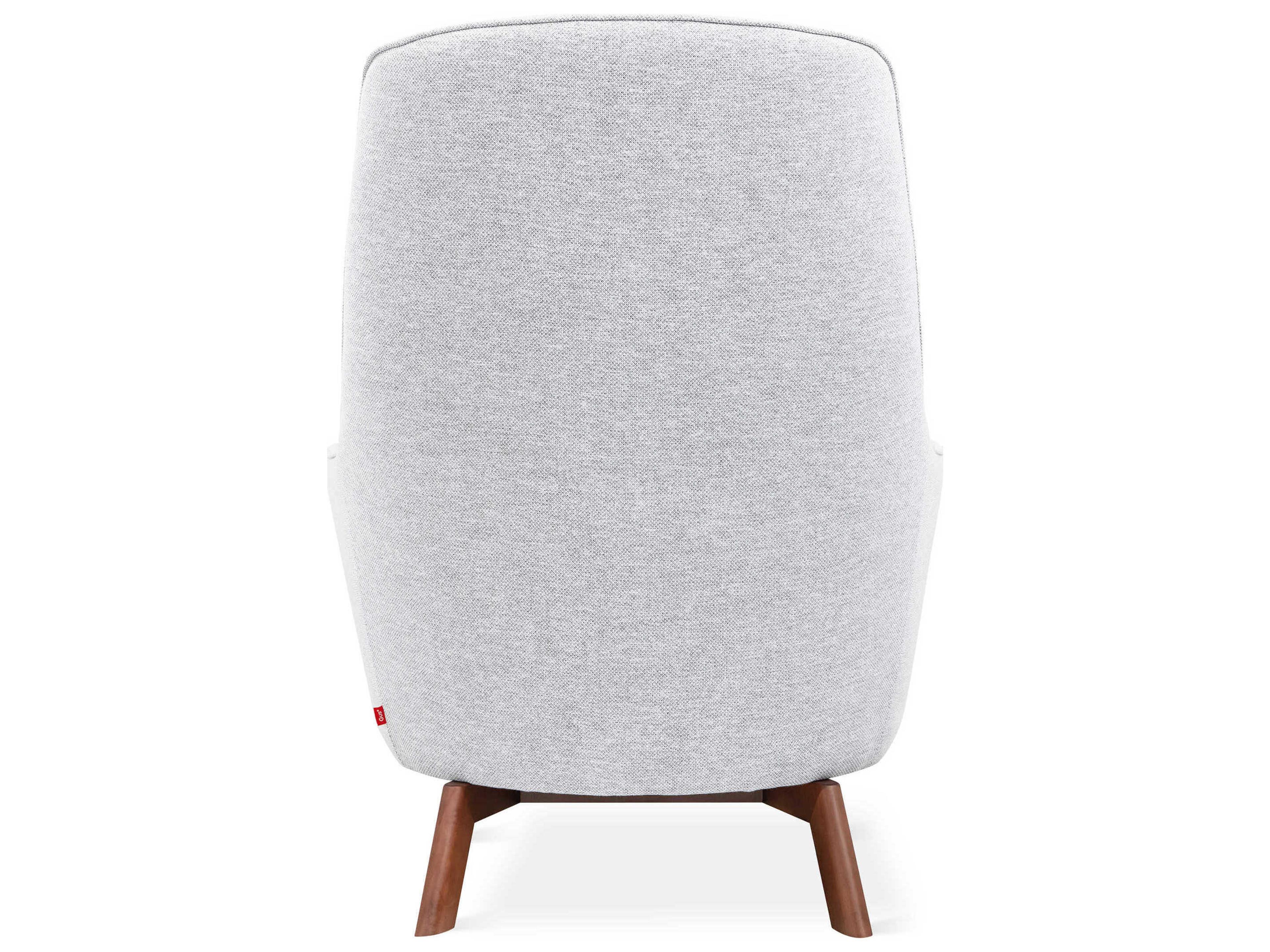 Gus* Modern Hilary White Fabric Accent Chair