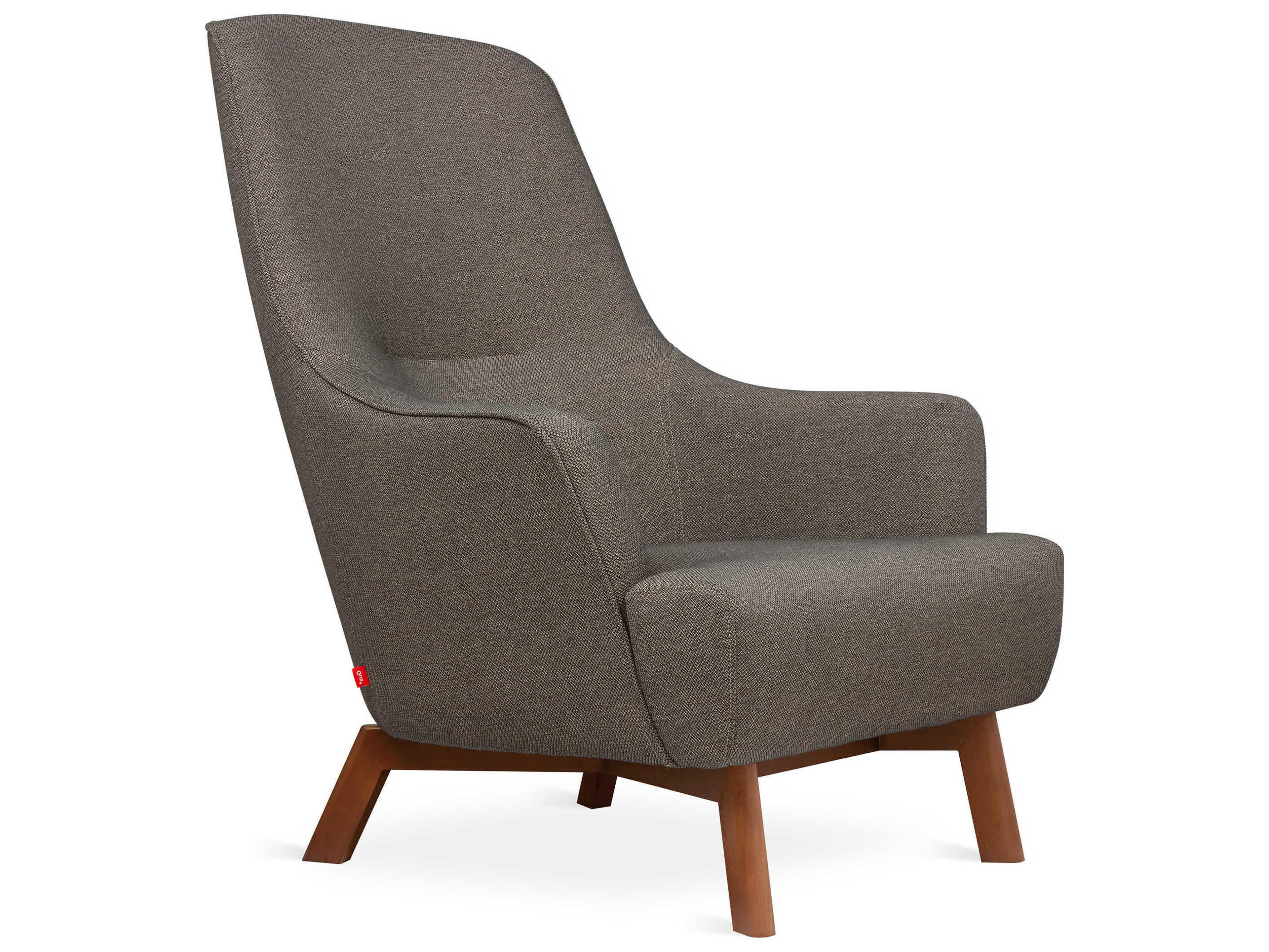 Hilary Gray Fabric Accent Chair