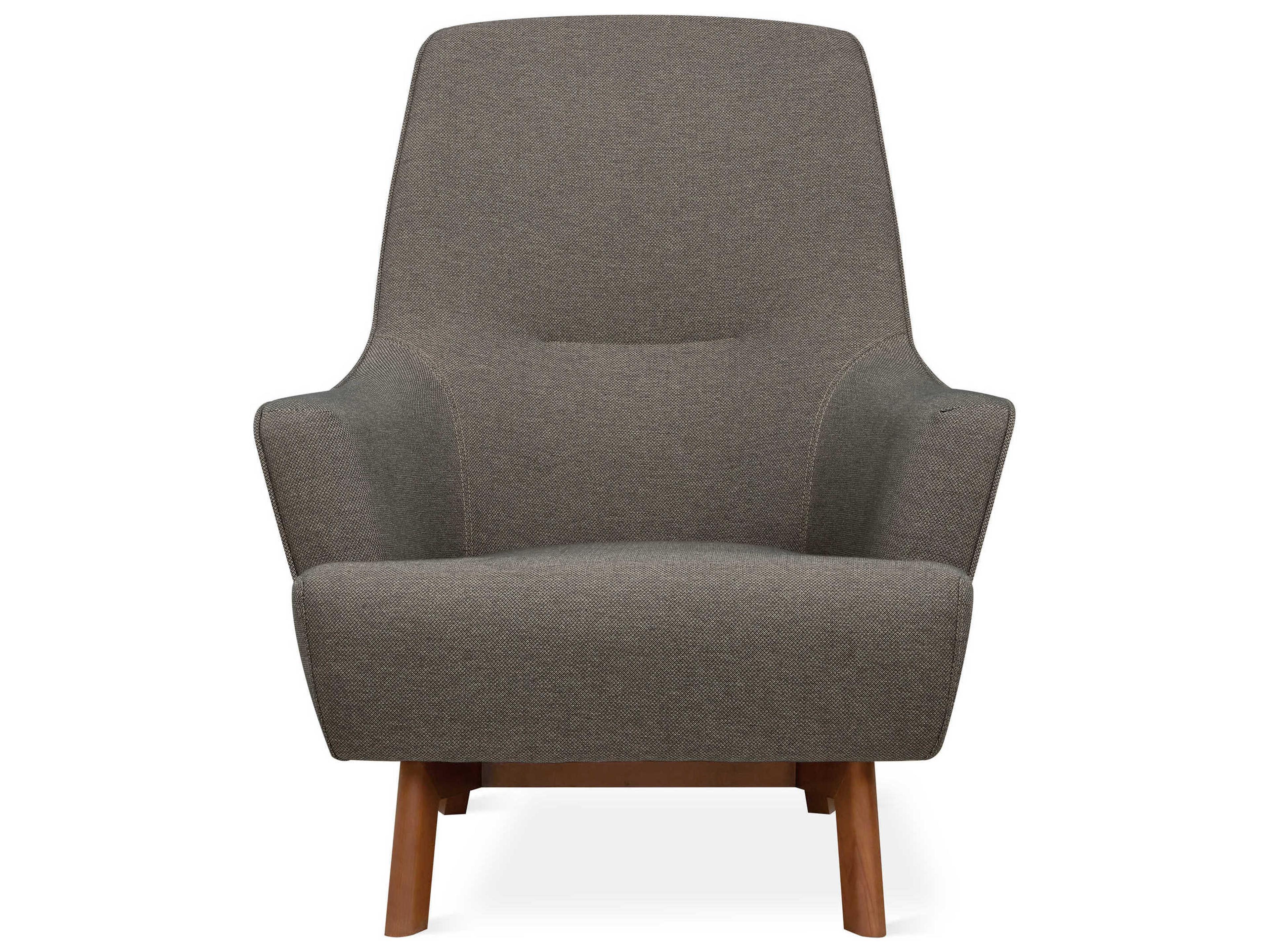 Gus* Modern Hilary Gray Fabric Accent Chair