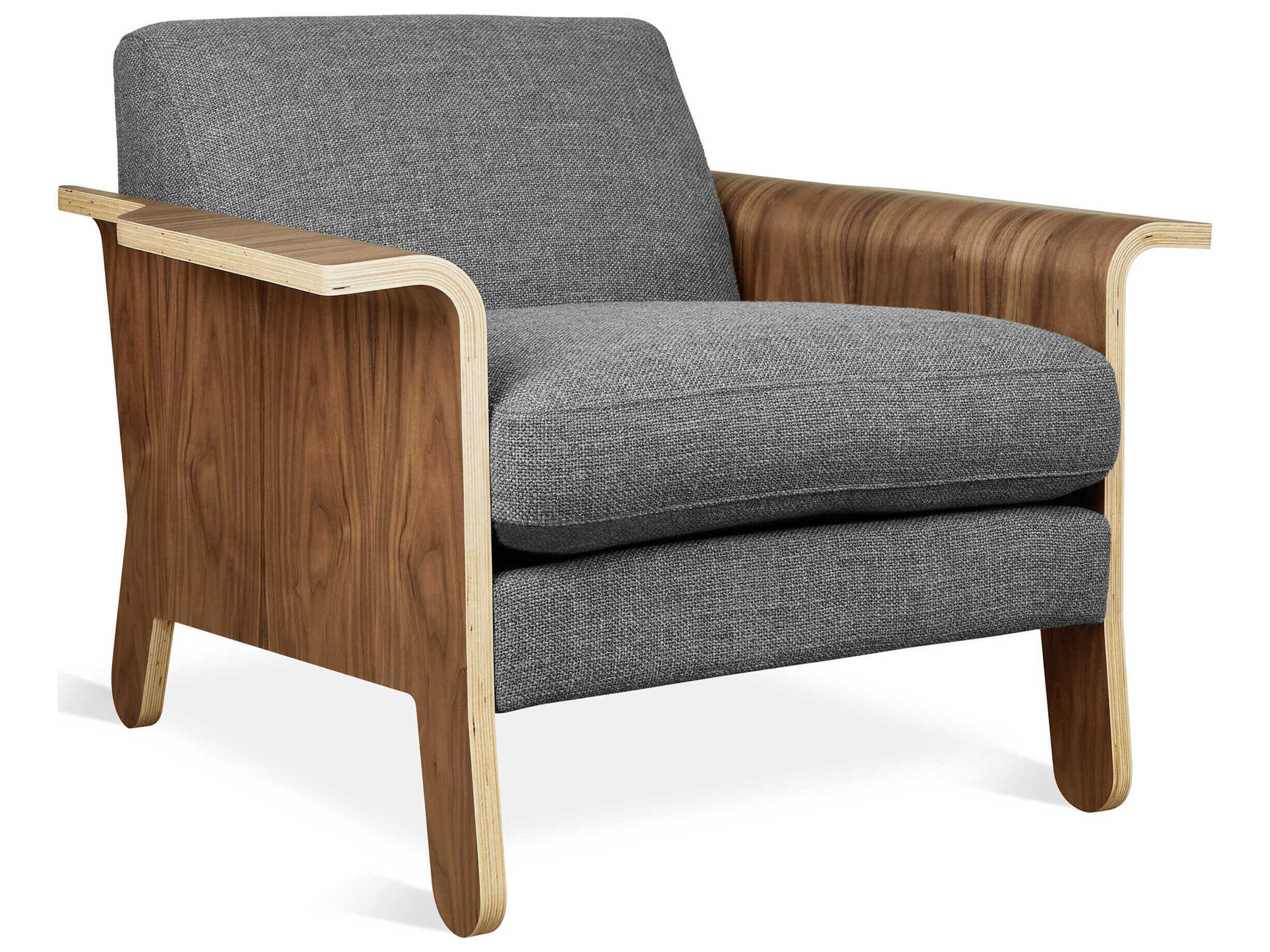 Lodge Brown Fabric Accent Chair