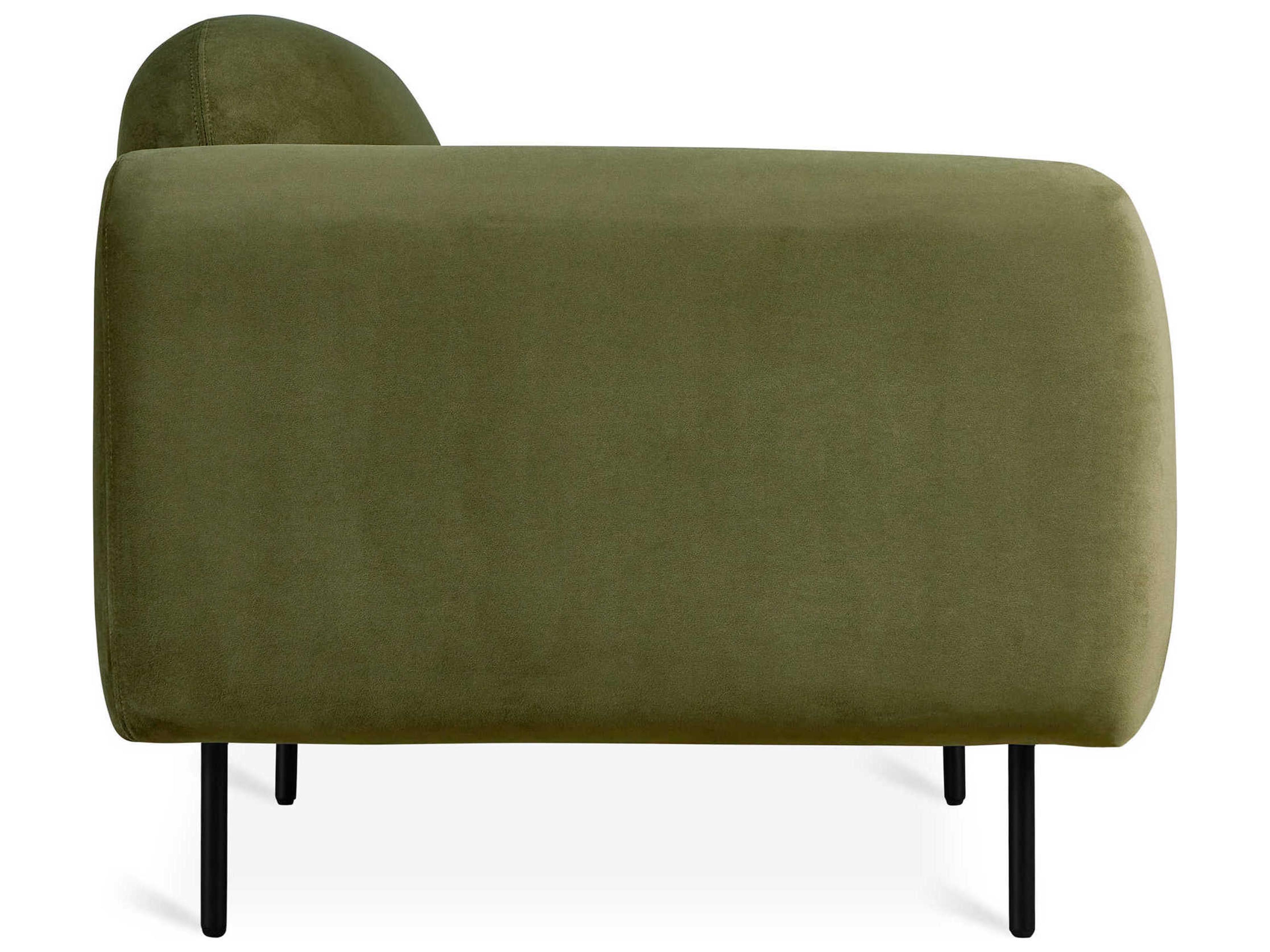 Gus* Modern Nord Green Fabric Accent Chair