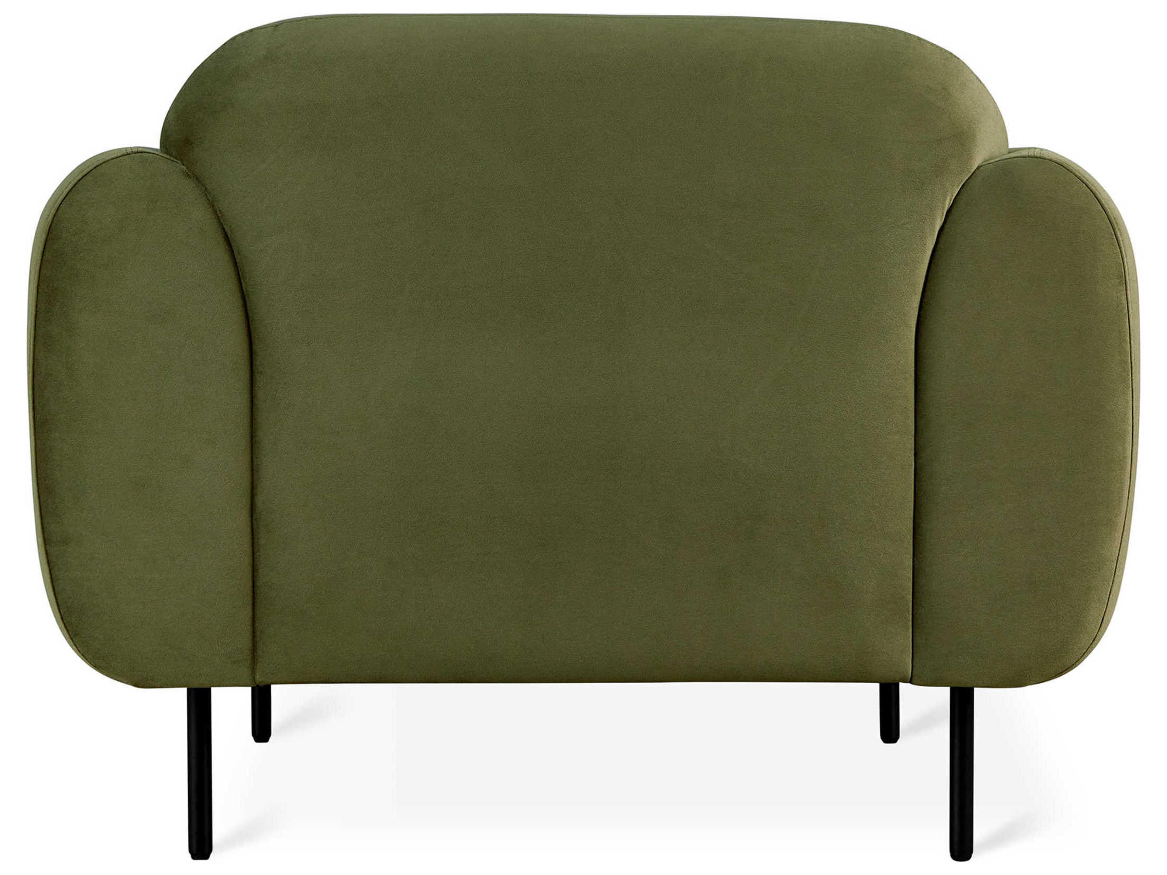 Gus* Modern Nord Green Fabric Accent Chair