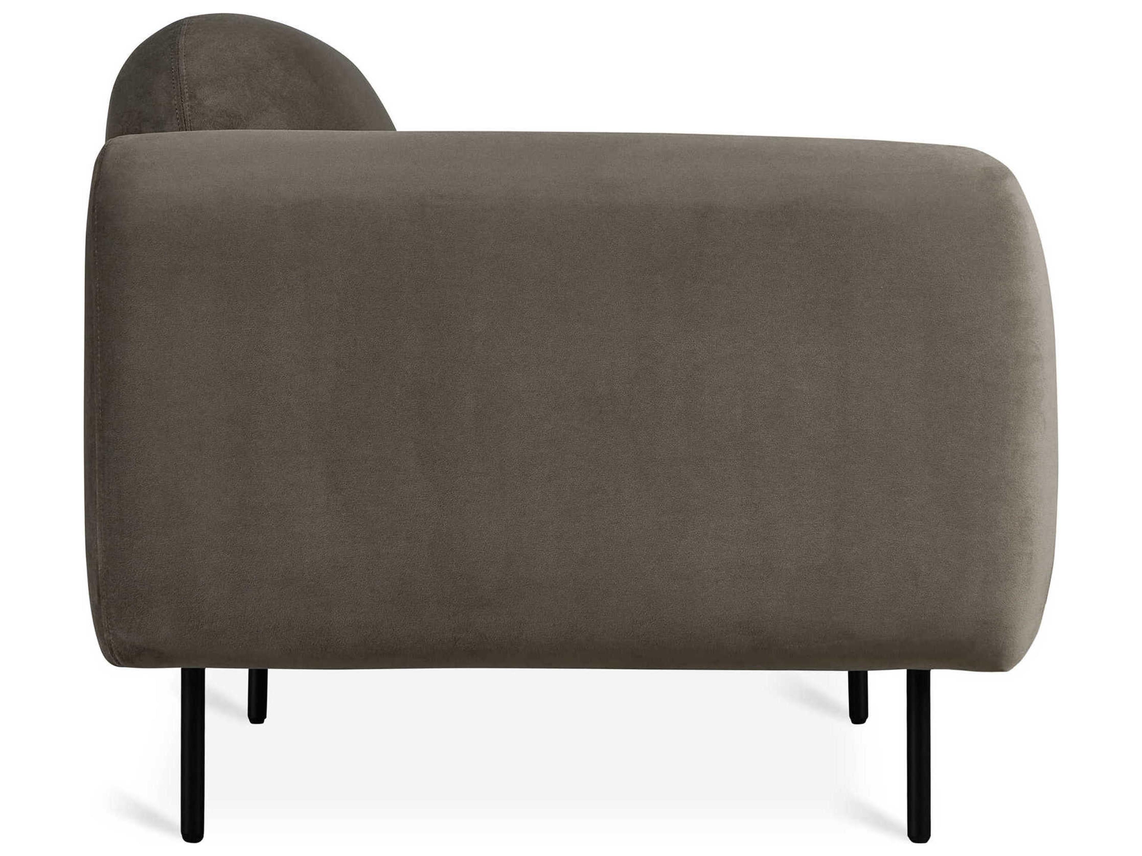 Gus* Modern Nord Gray Fabric Accent Chair