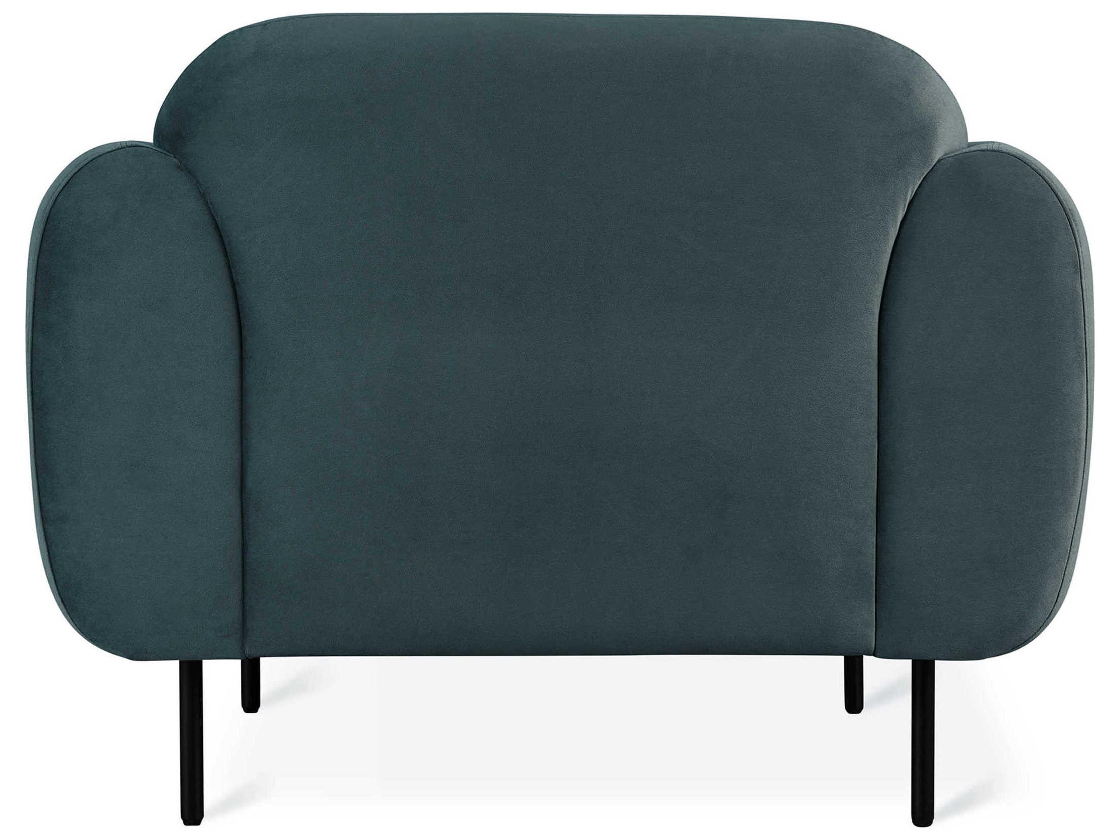 Gus* Modern Nord Blue Fabric Accent Chair