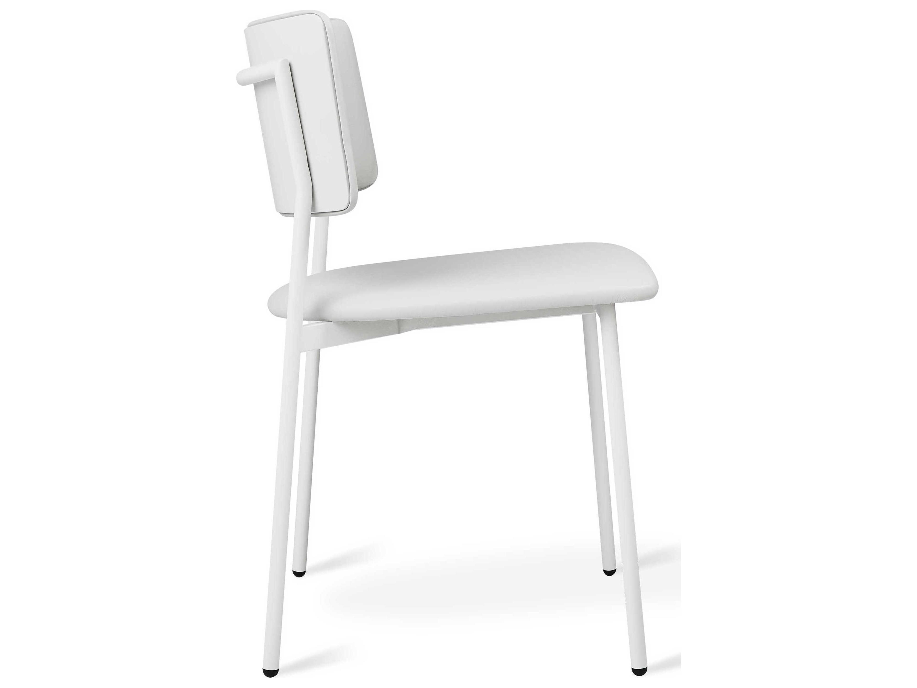 Gus* Modern Signal White Side Dining Chair
