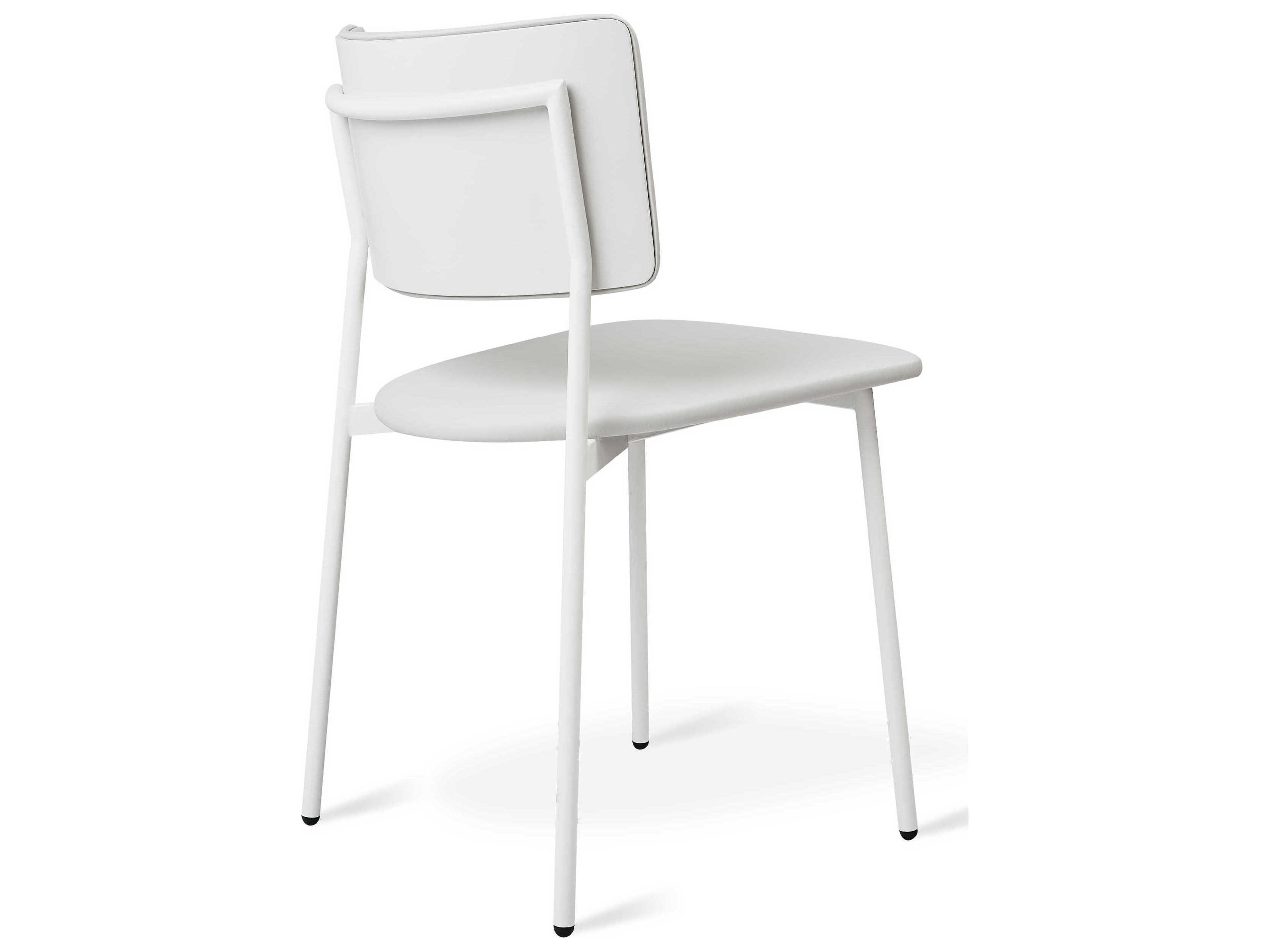 Gus* Modern Signal White Side Dining Chair
