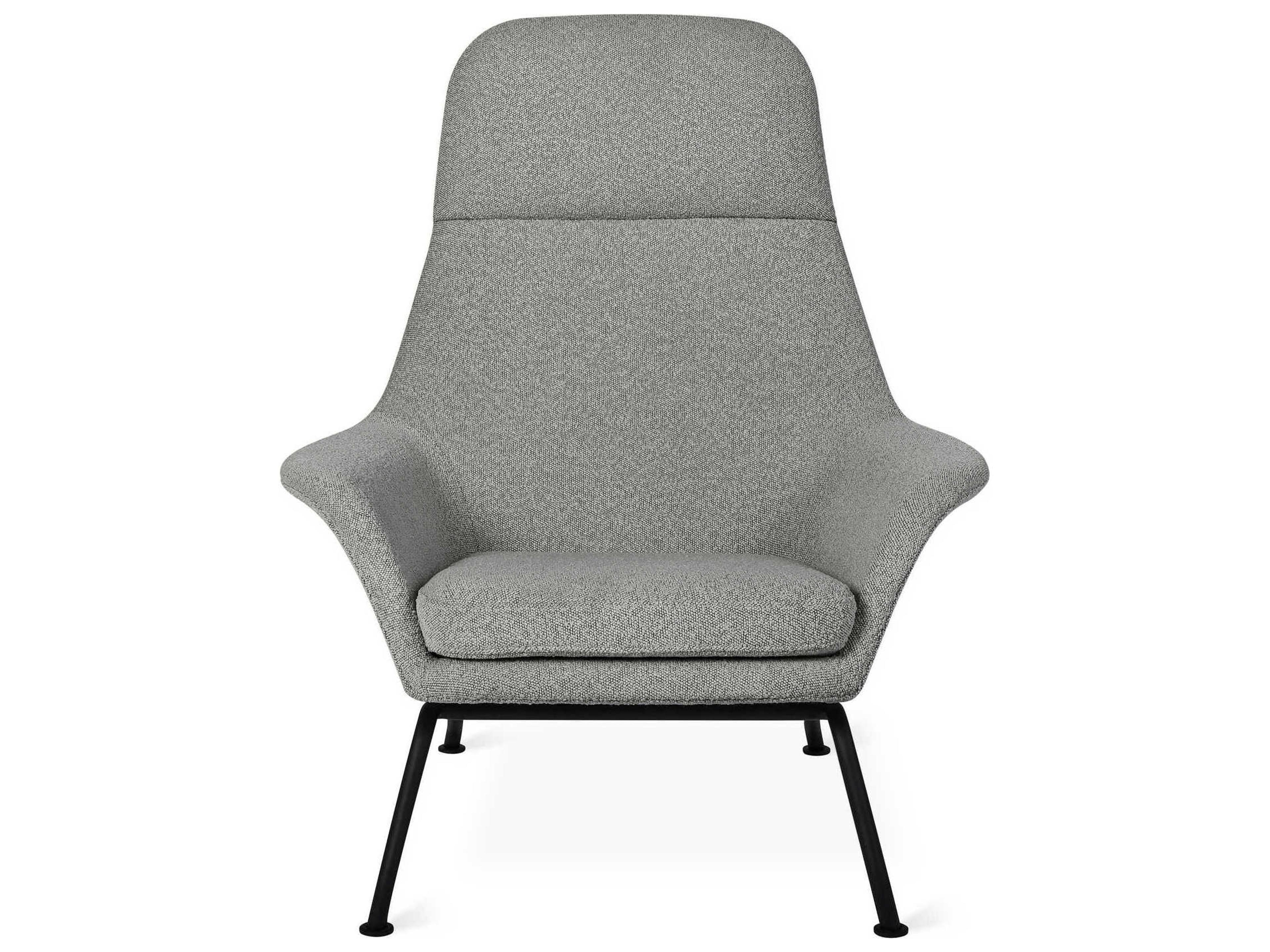 Gus* Modern Tallinn Gray Fabric Accent Chair