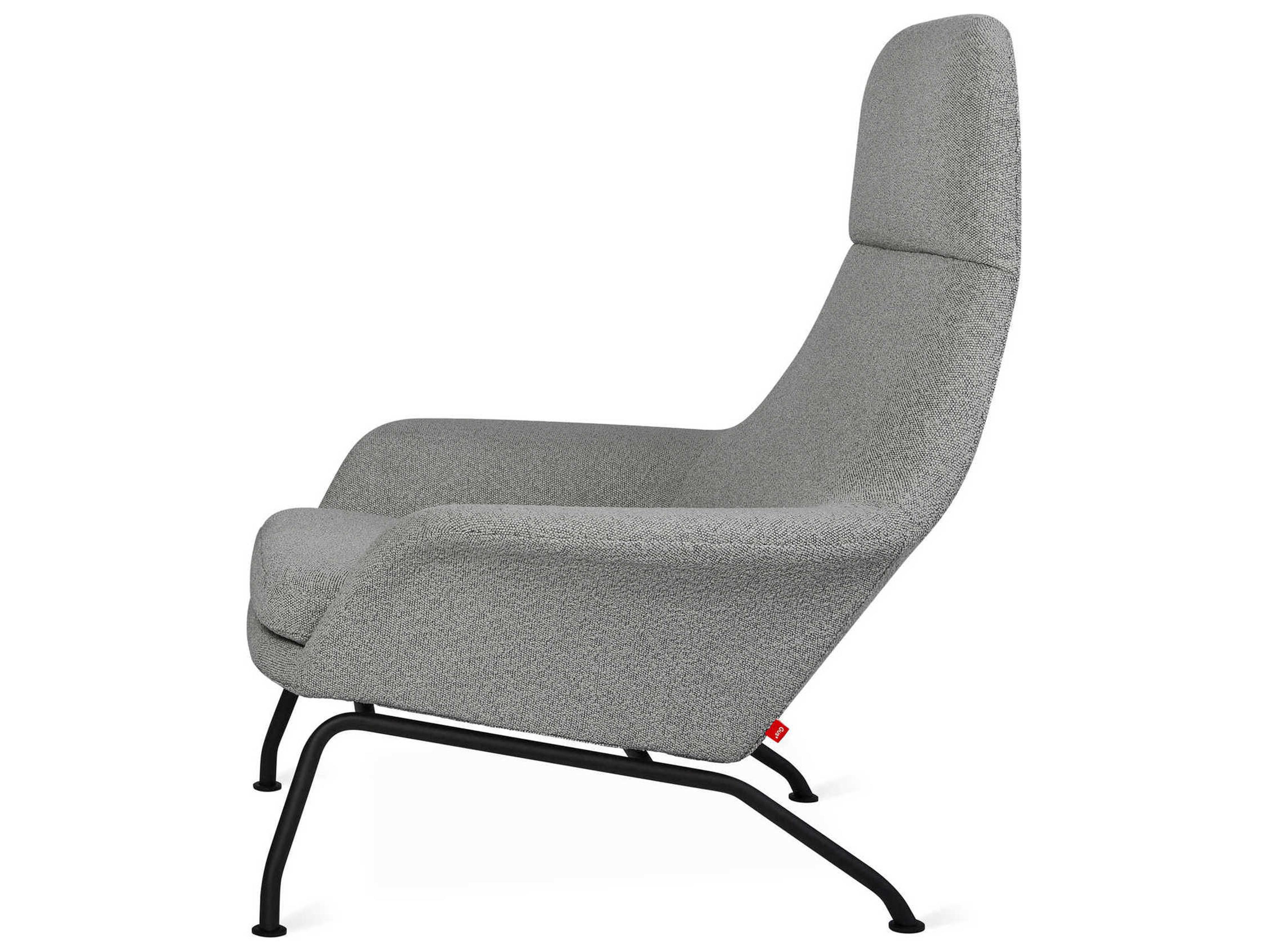 Gus* Modern Tallinn Gray Fabric Accent Chair