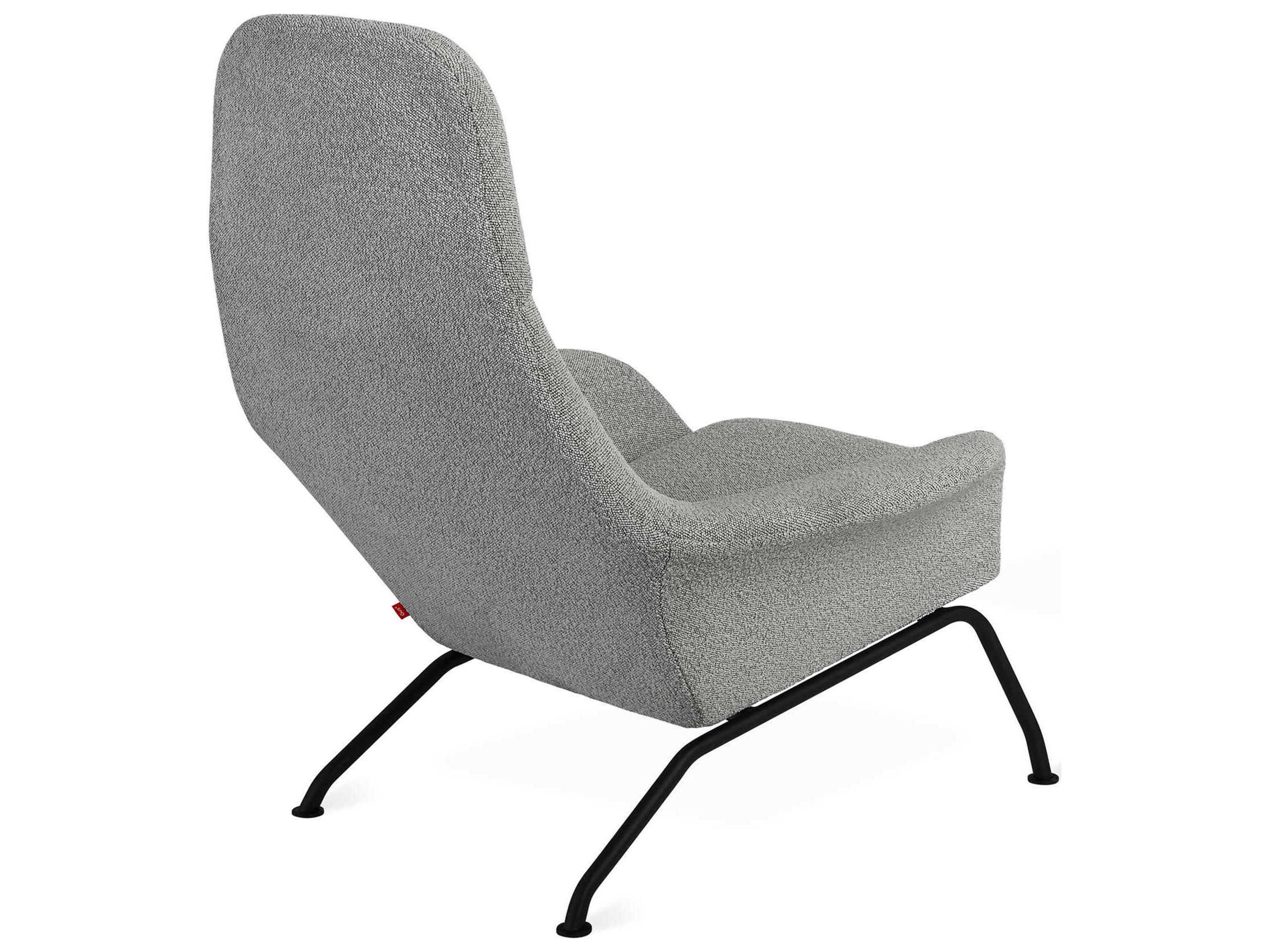Gus* Modern Tallinn Gray Fabric Accent Chair
