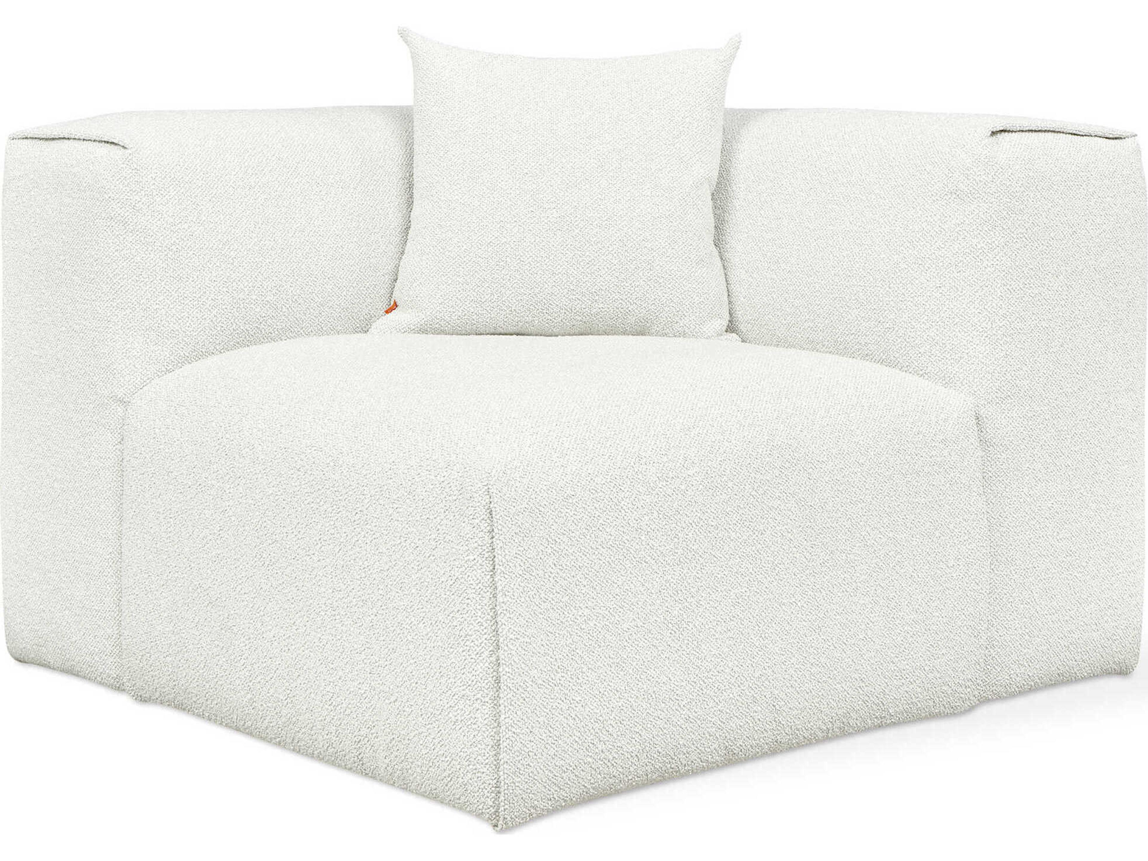 Nest White Corner Chair