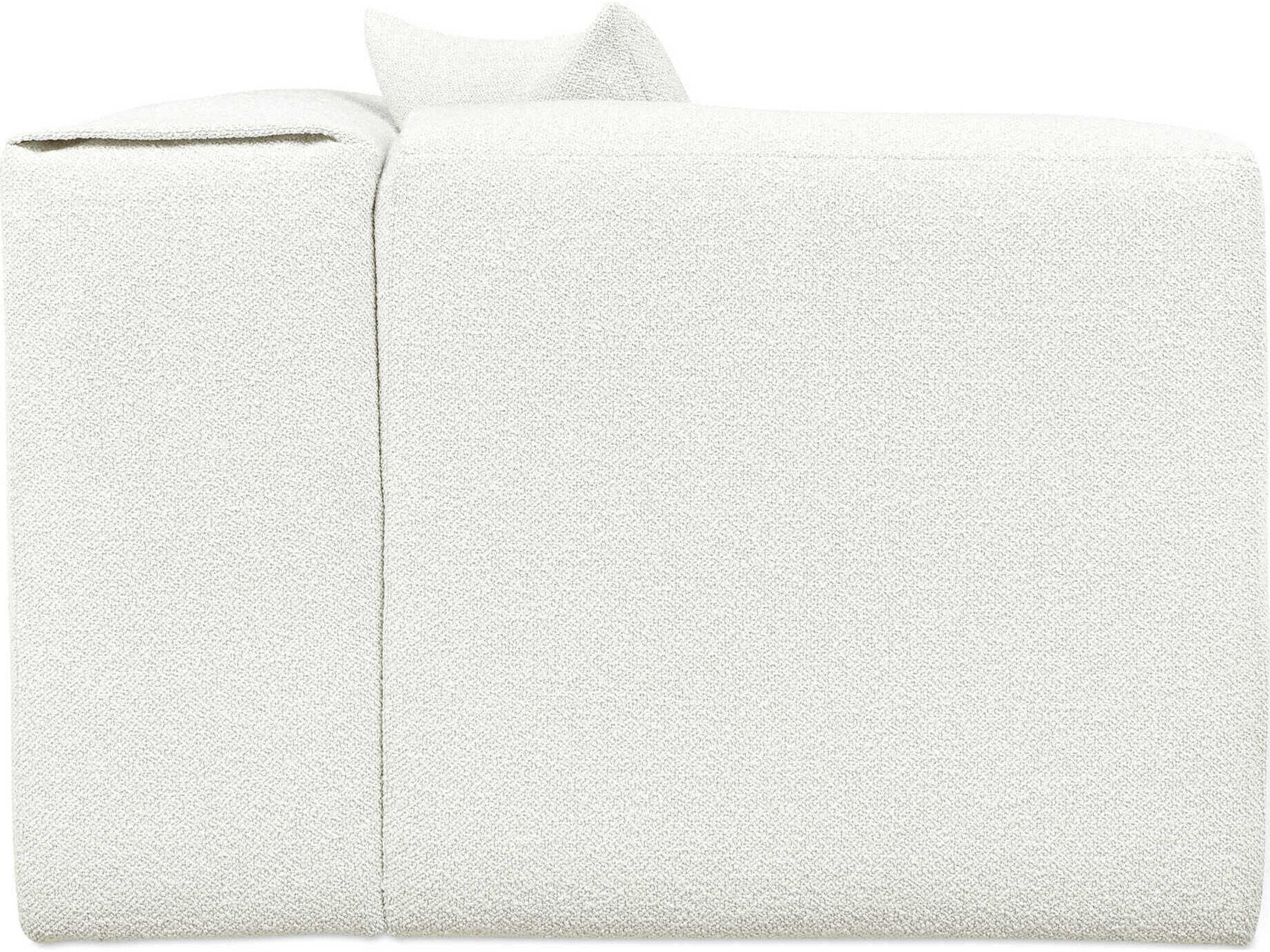 Gus* Modern Nest White Corner Chair