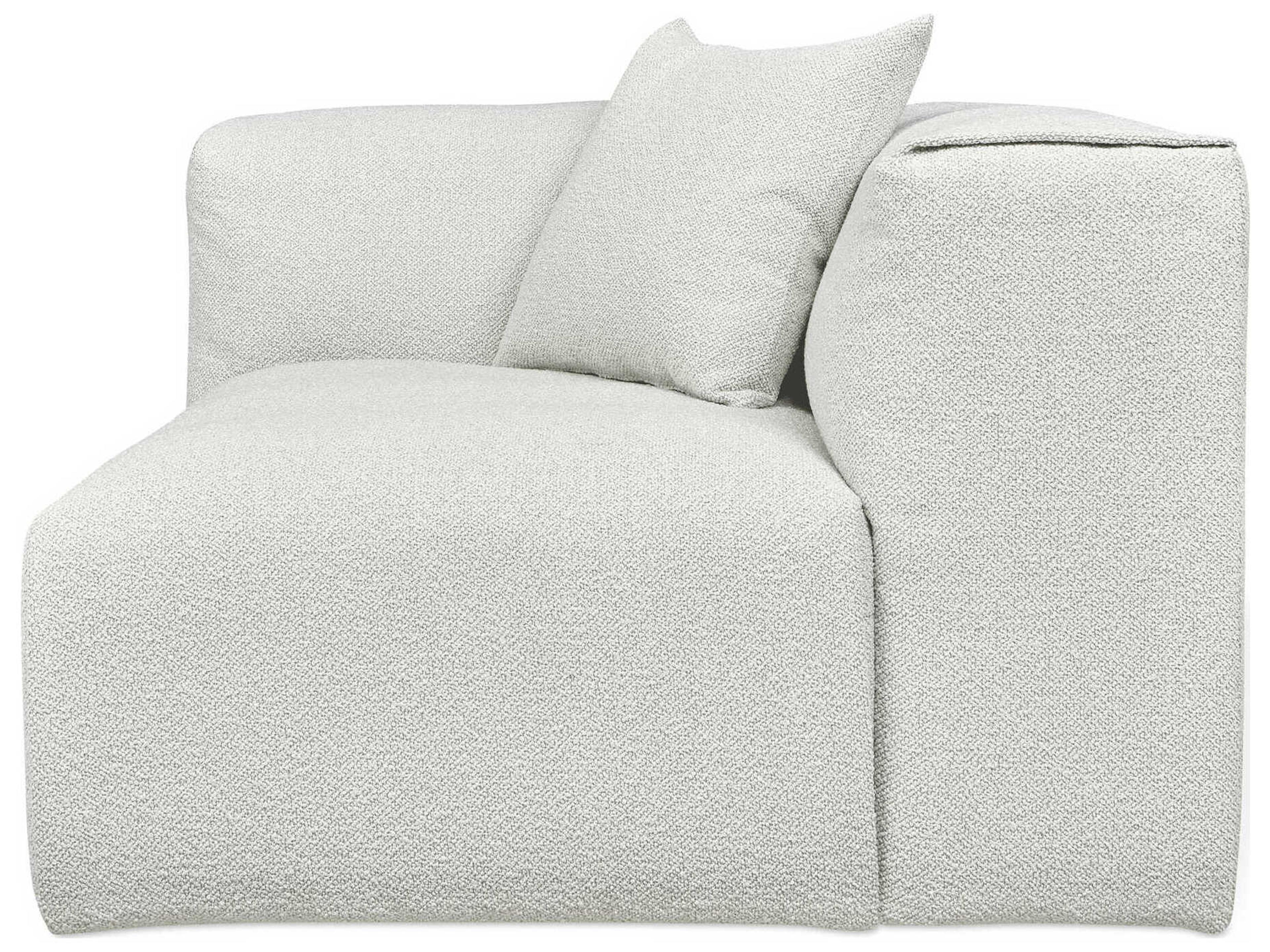 Gus* Modern Nest Gray Corner Chair