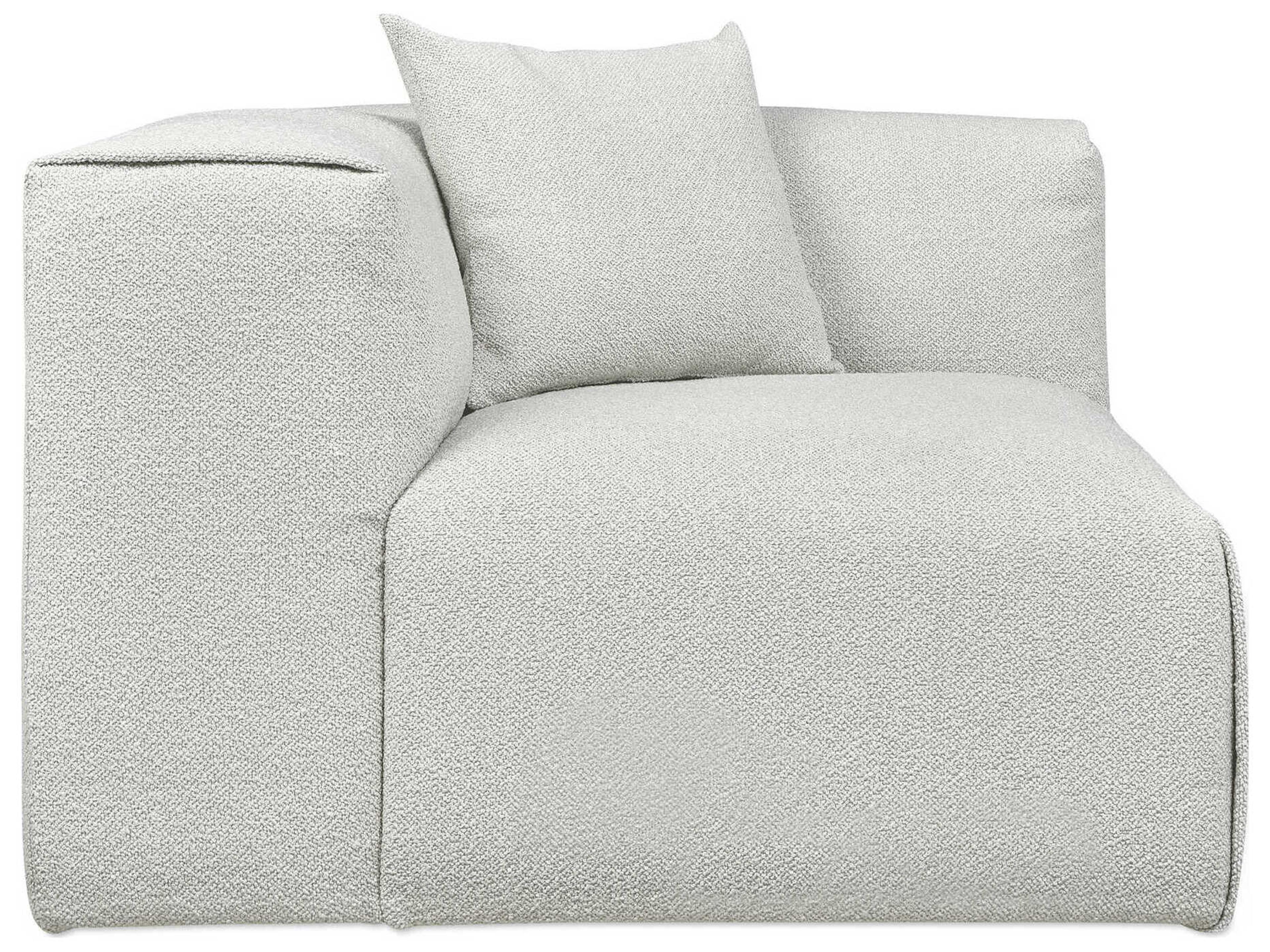 Gus* Modern Nest Gray Corner Chair