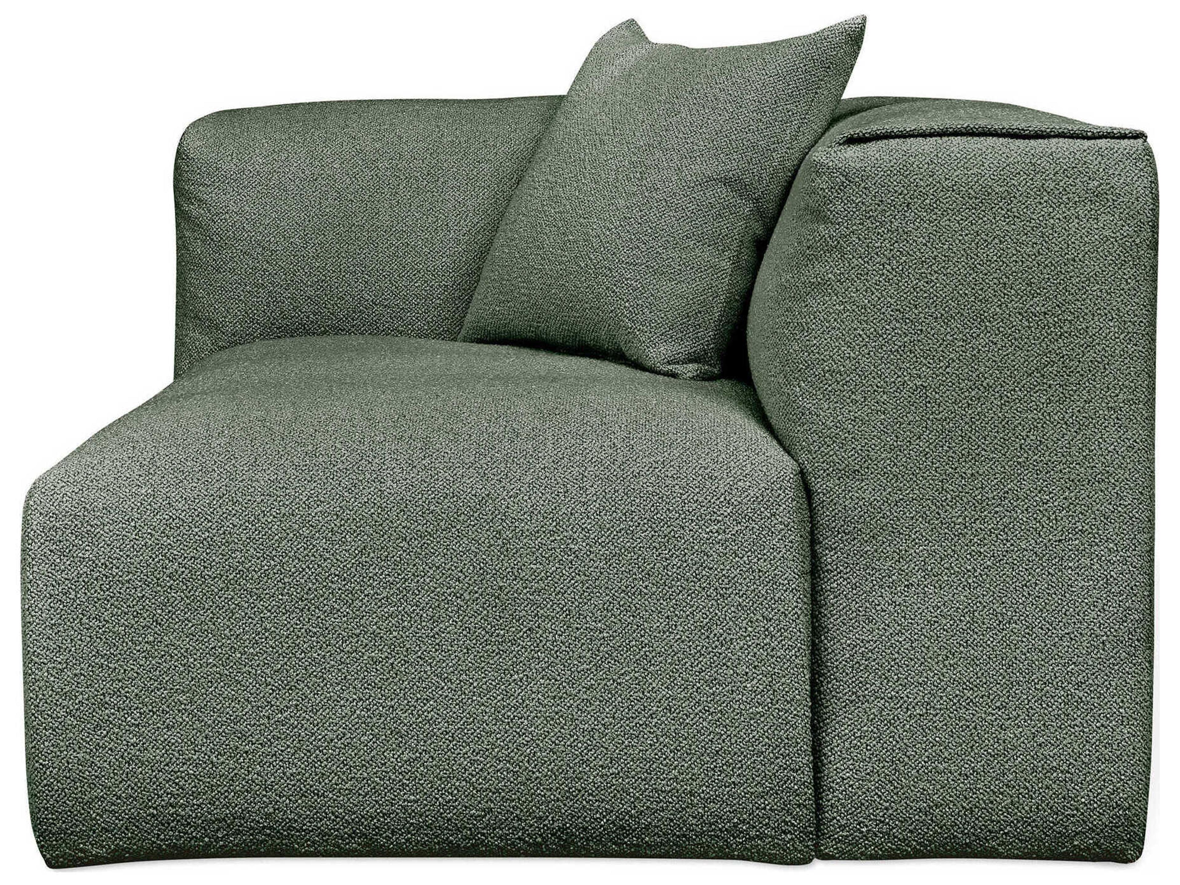 Gus* Modern Nest Green Corner Chair