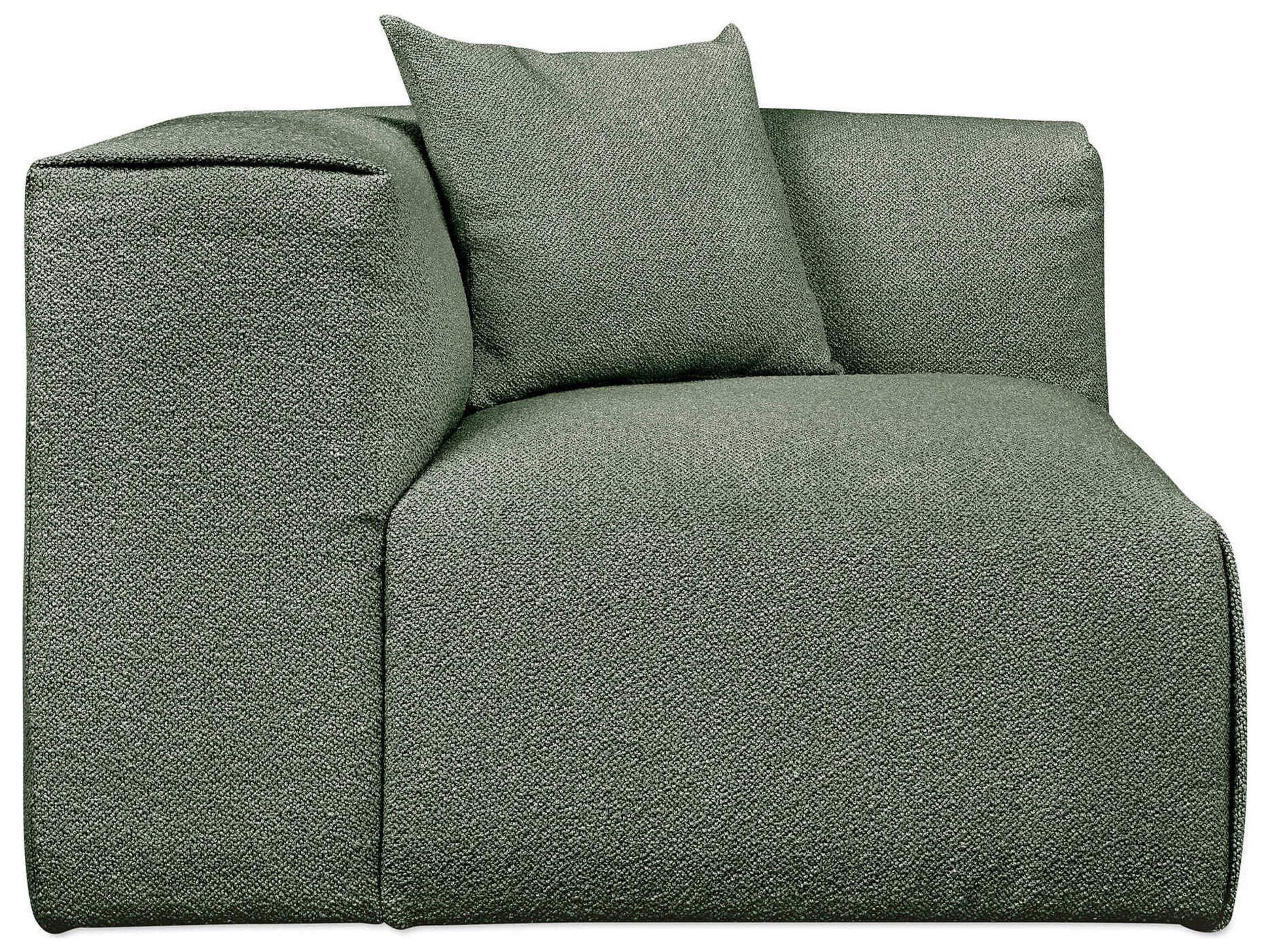 Gus* Modern Nest Green Corner Chair