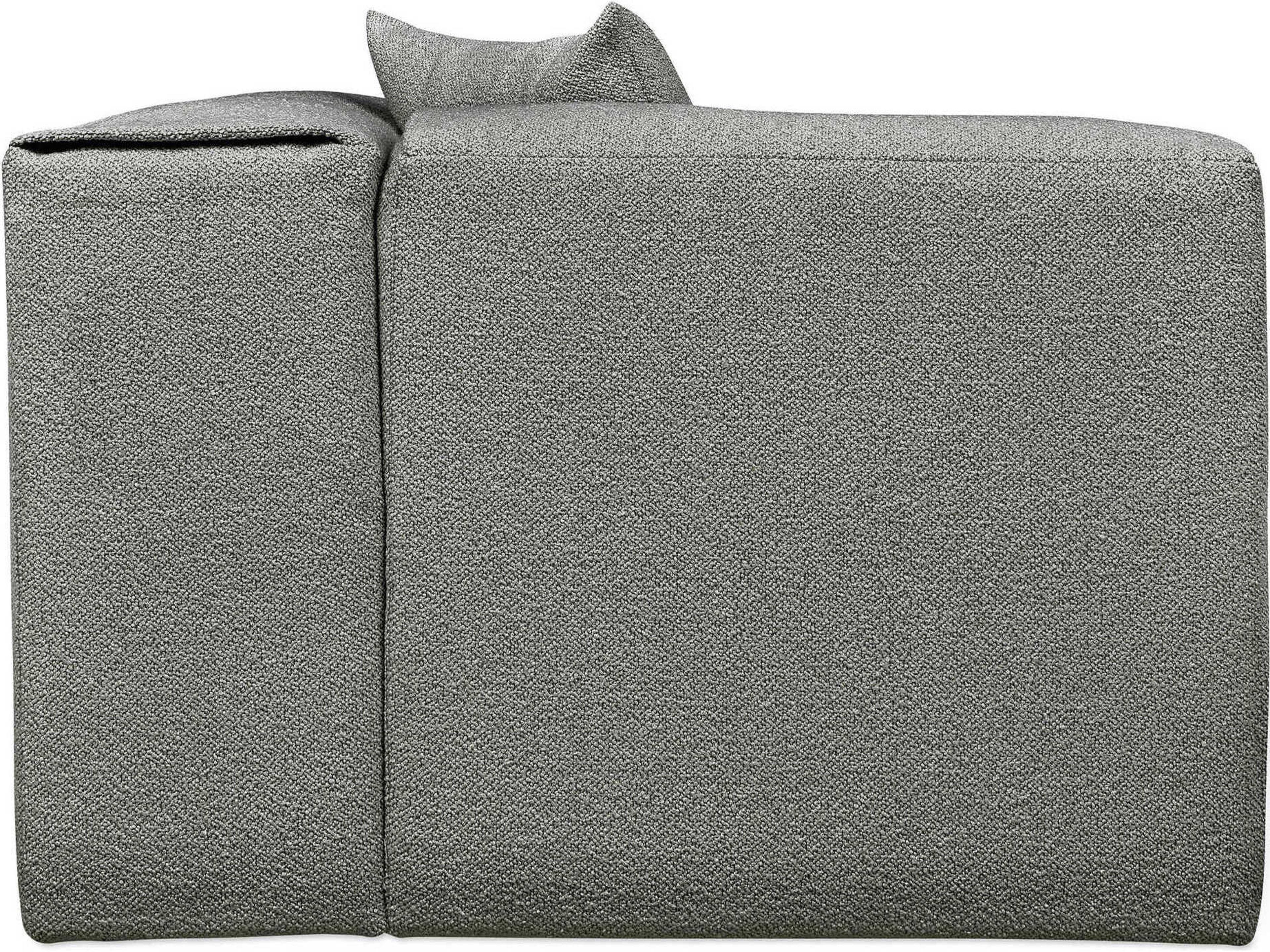 Gus* Modern Nest Gray Corner Chair