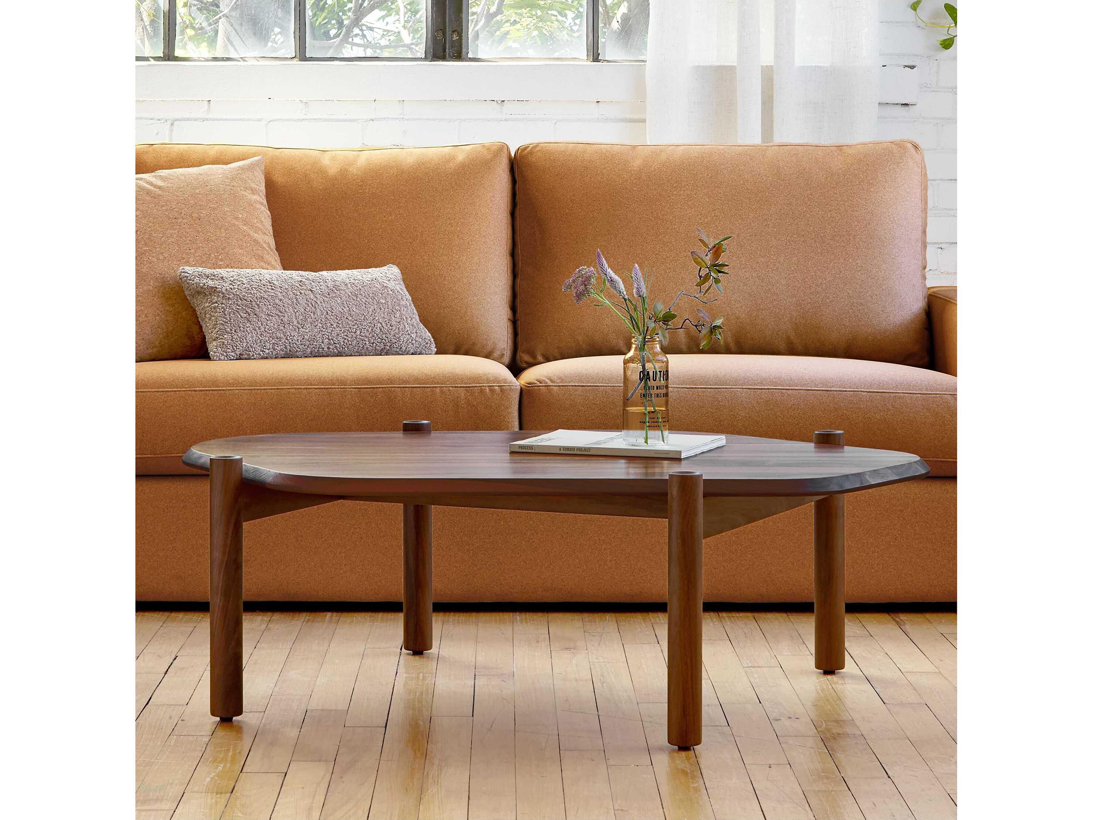 Gus* Modern Monarch Wood Coffee Table