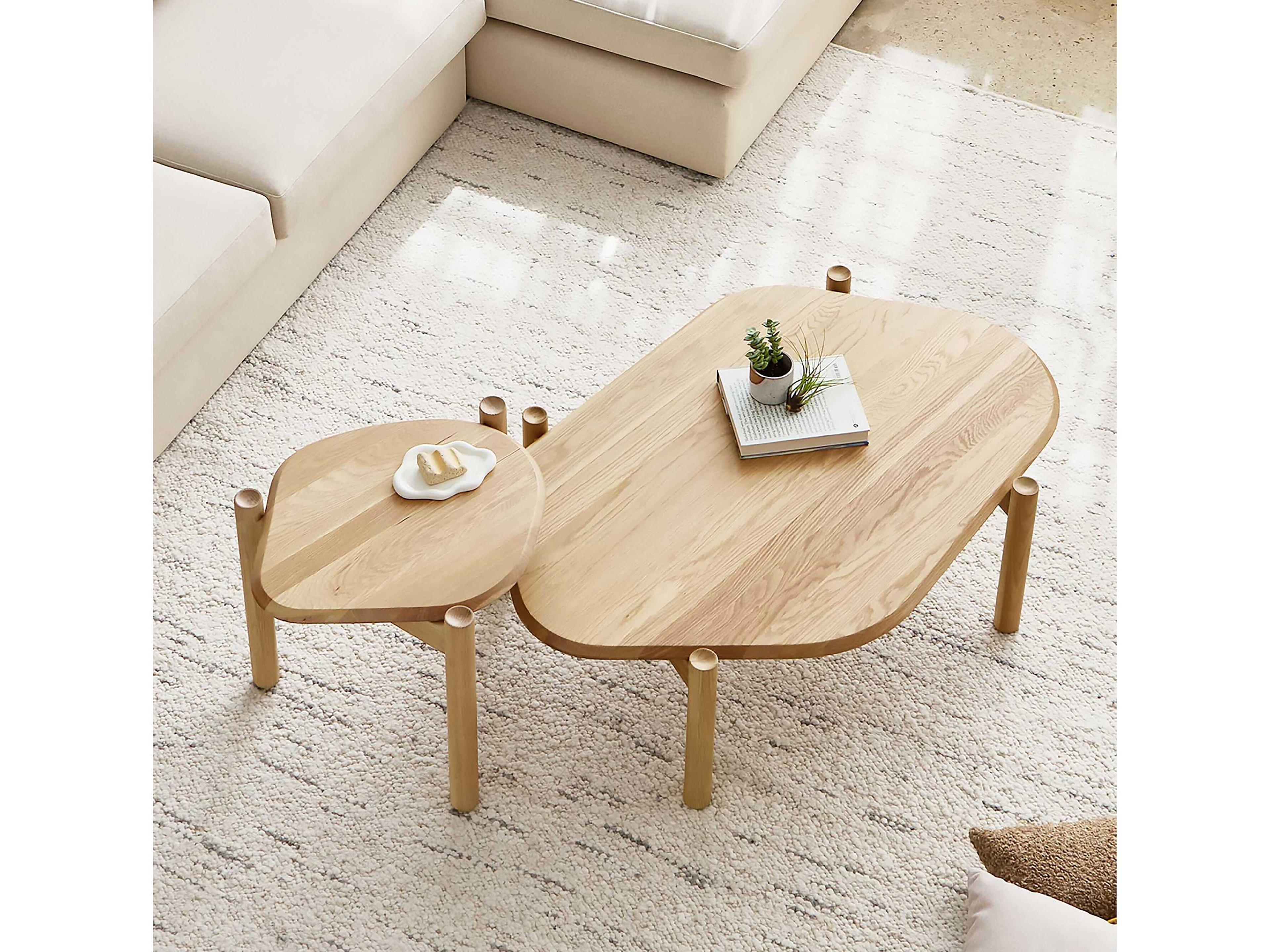 Gus* Modern Monarch Wood Coffee Table